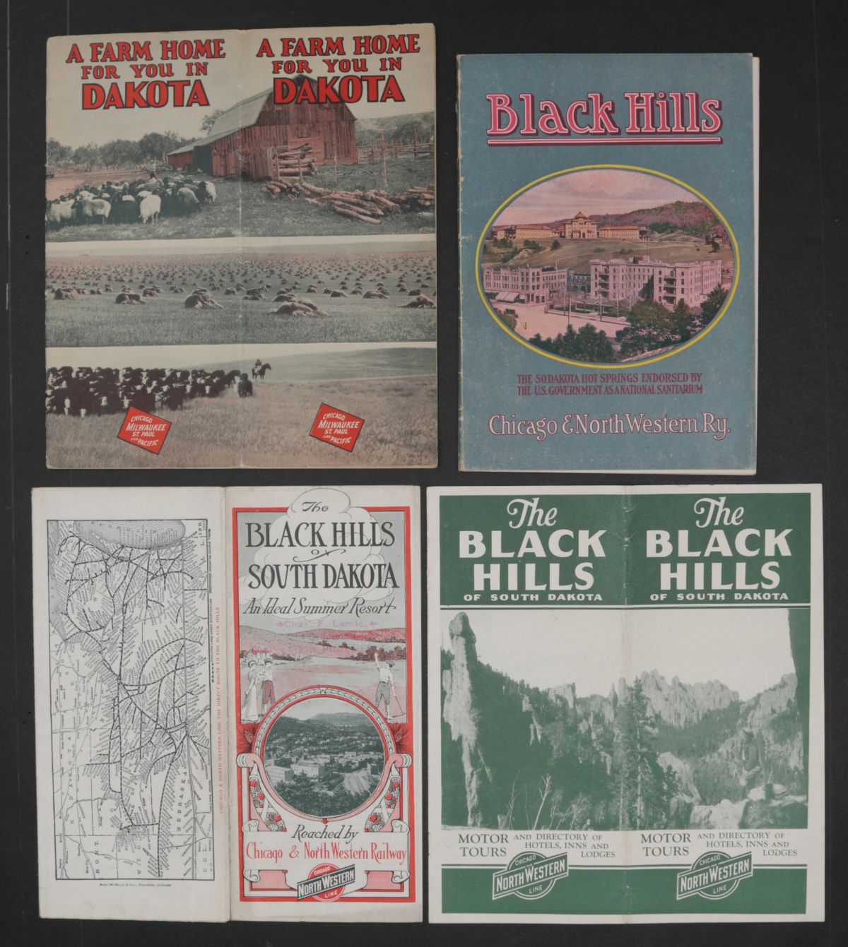 21 PIECES OF CHICAGO NORTH WESTERN RR EPHEMERA