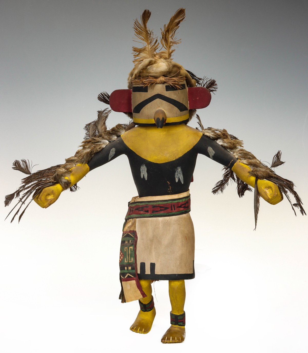 #208: A GOOD HOPI KWA EAGLE DANCER KATSINA CIRCA 1940