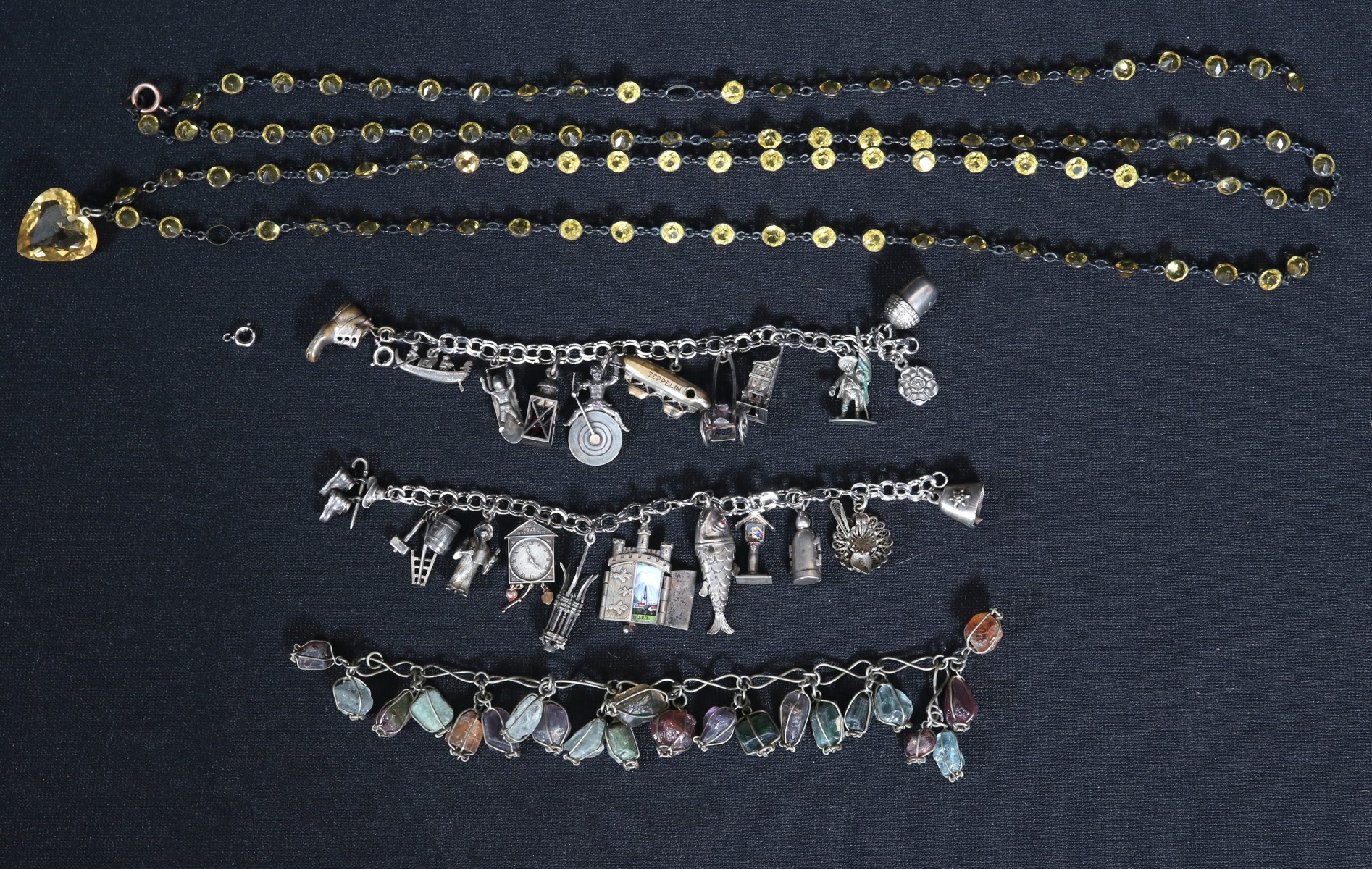 CHARM BRACELETS AND OTHER JEWELRY