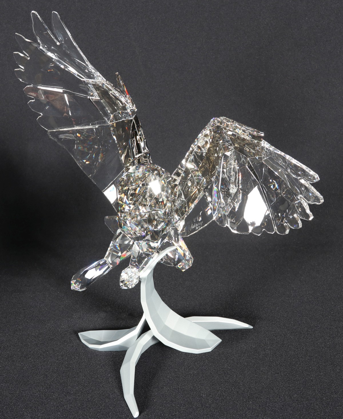 SWAROVSKI CRYSTAL 'SNOWY OWL' WITH BOX