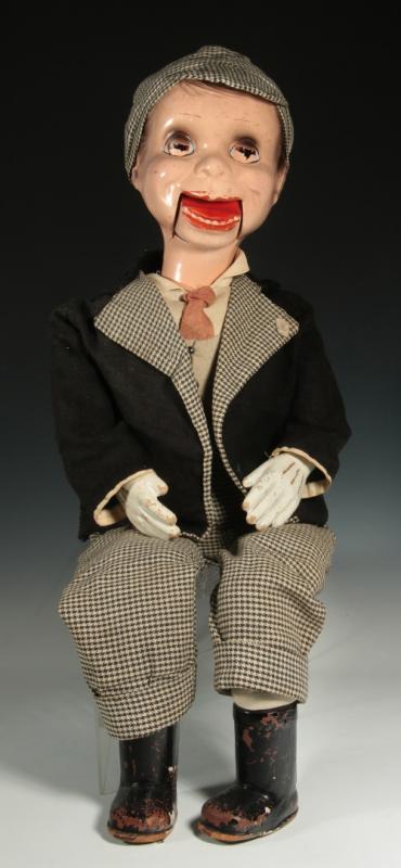 A VINTAGE CHARLIE McCARTHY VENTRILOQUIST DOLL