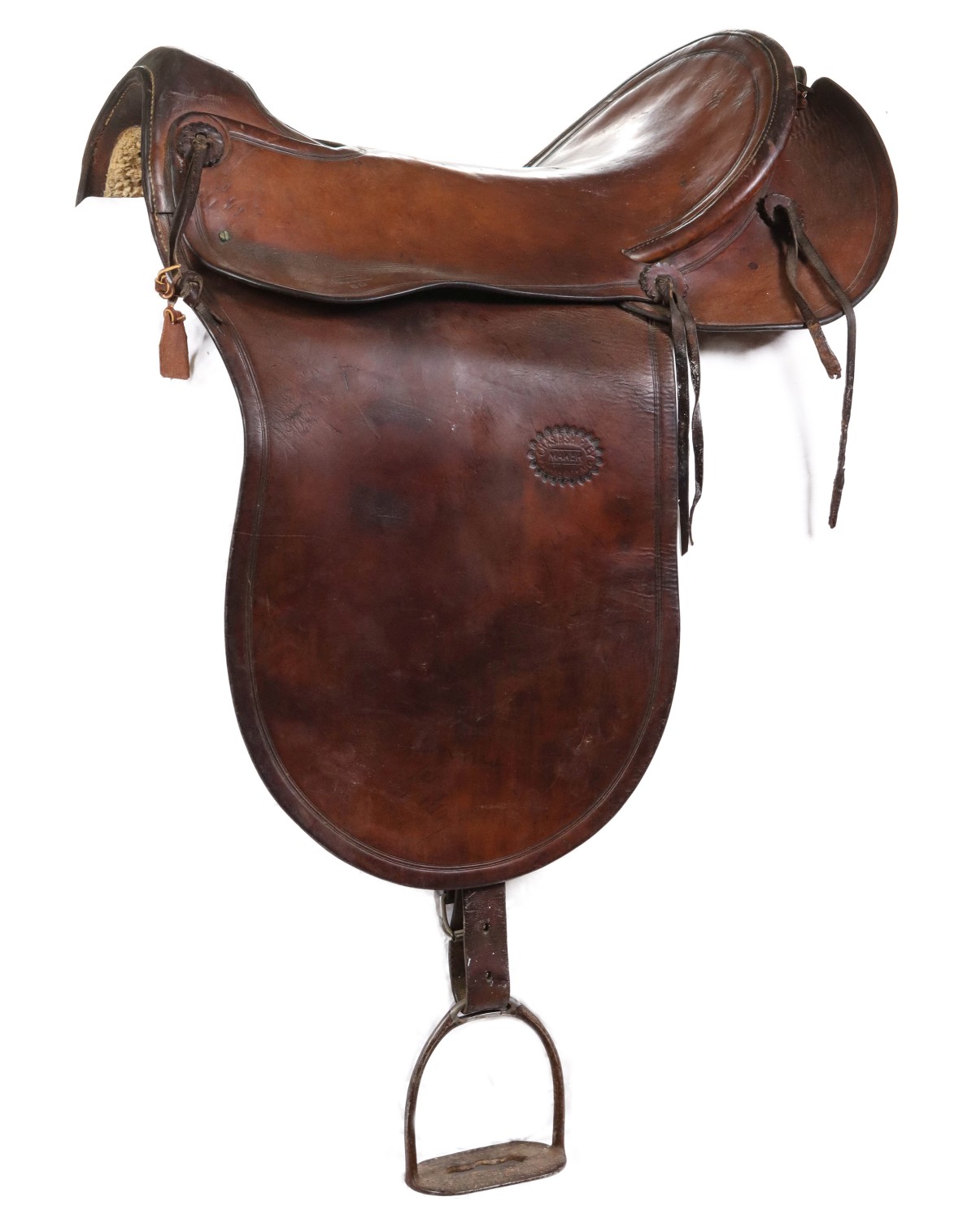 SHIPLEY'S FAMOUS STOCK YARDS SADDLE NUMBER 60