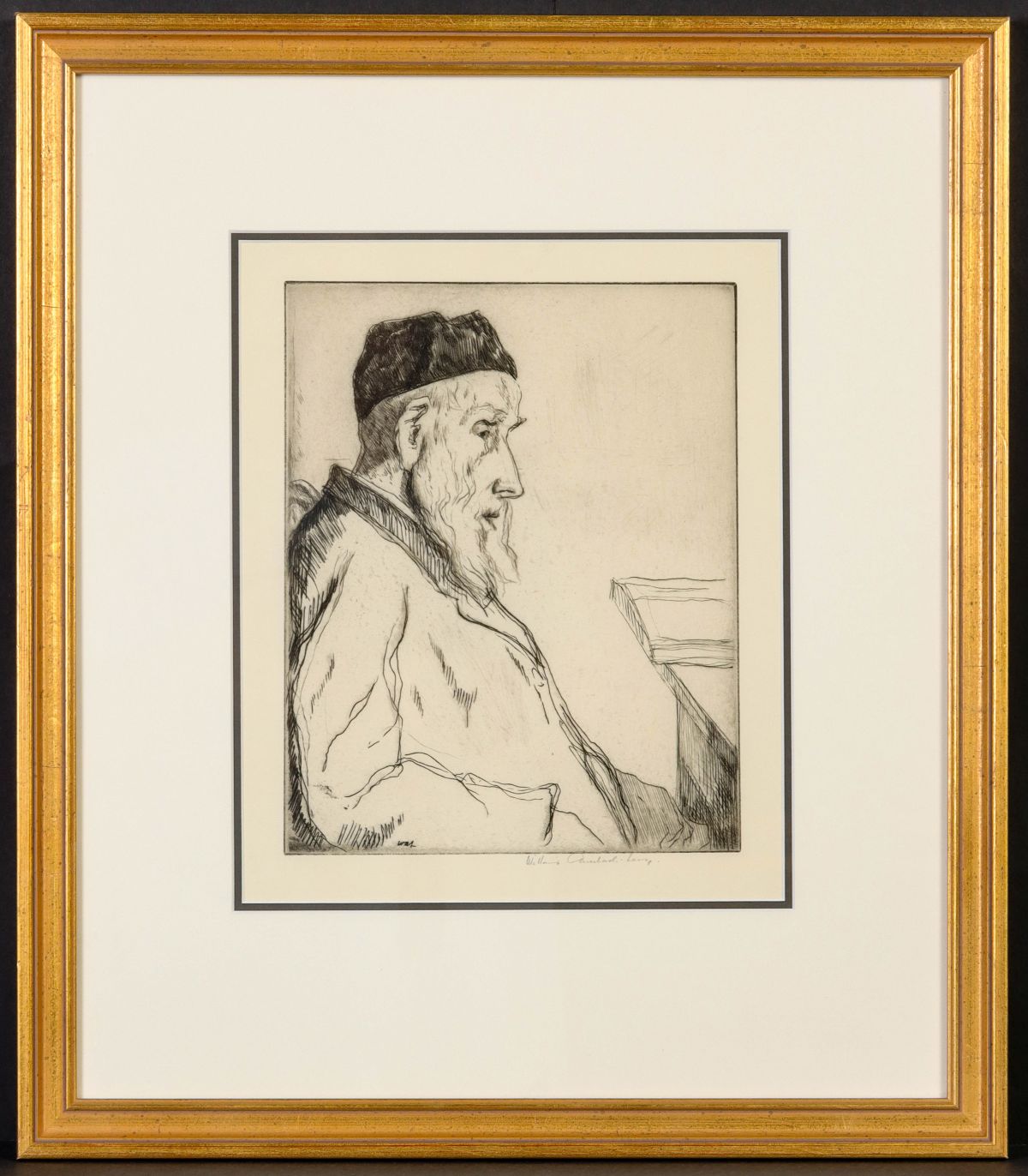 WILLIAM AUERBACH LEVY (1889-1964) PPM GIFT PRINT 1937