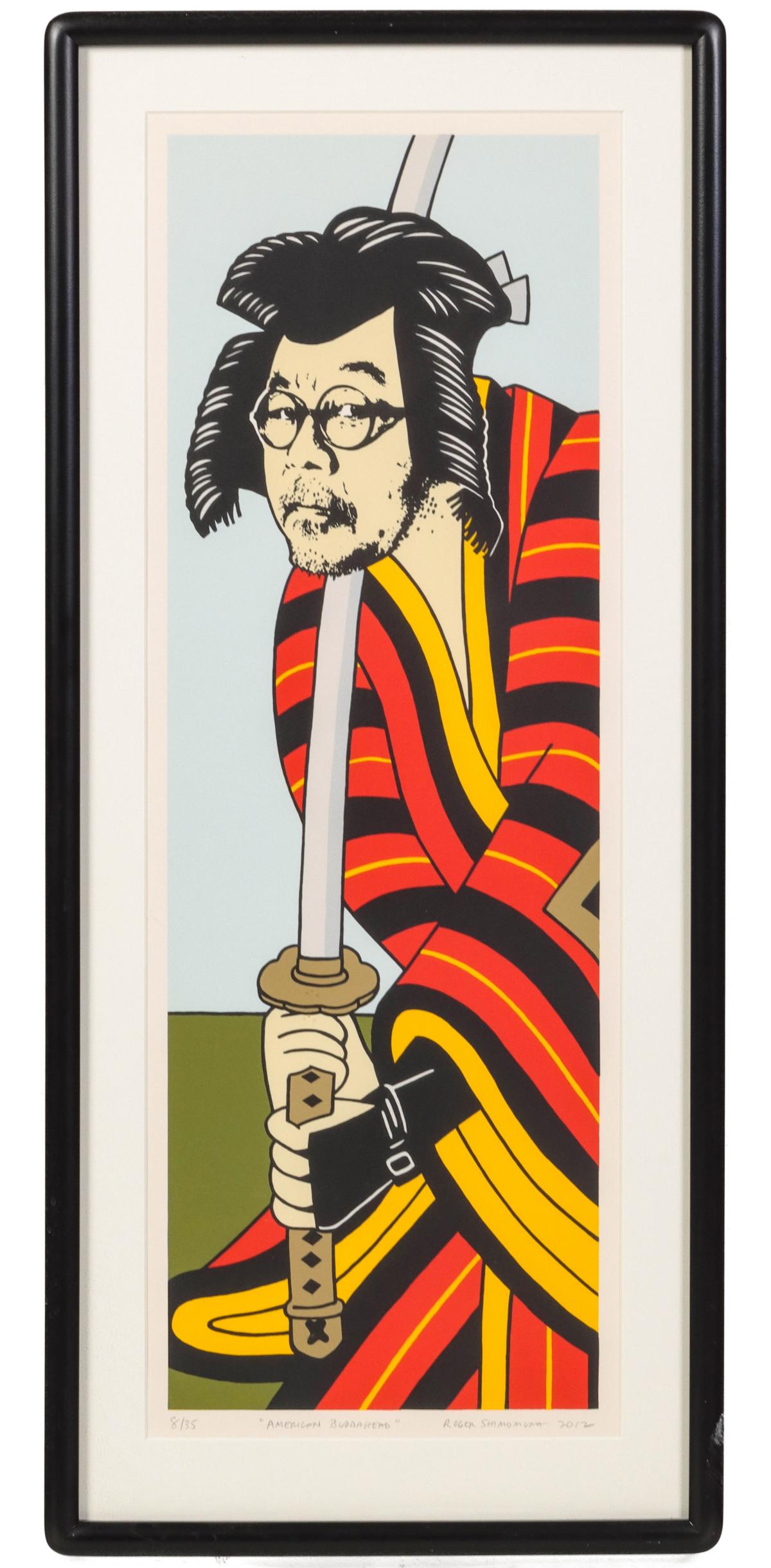 ROGER SHIMOMURA (B. 1939) PENCIL SIGNED LITHOGRAPH