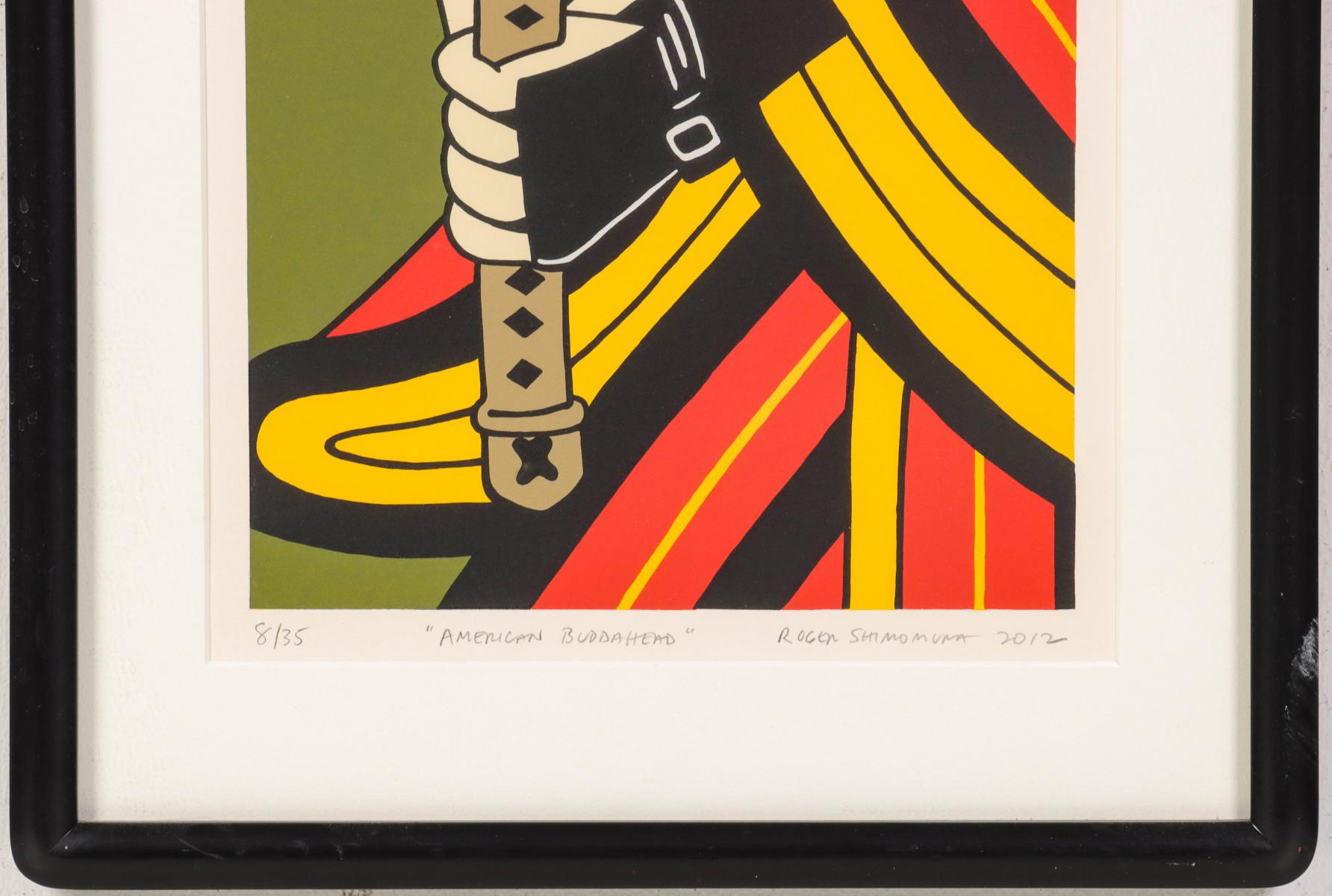 ROGER SHIMOMURA (B. 1939) PENCIL SIGNED LITHOGRAPH