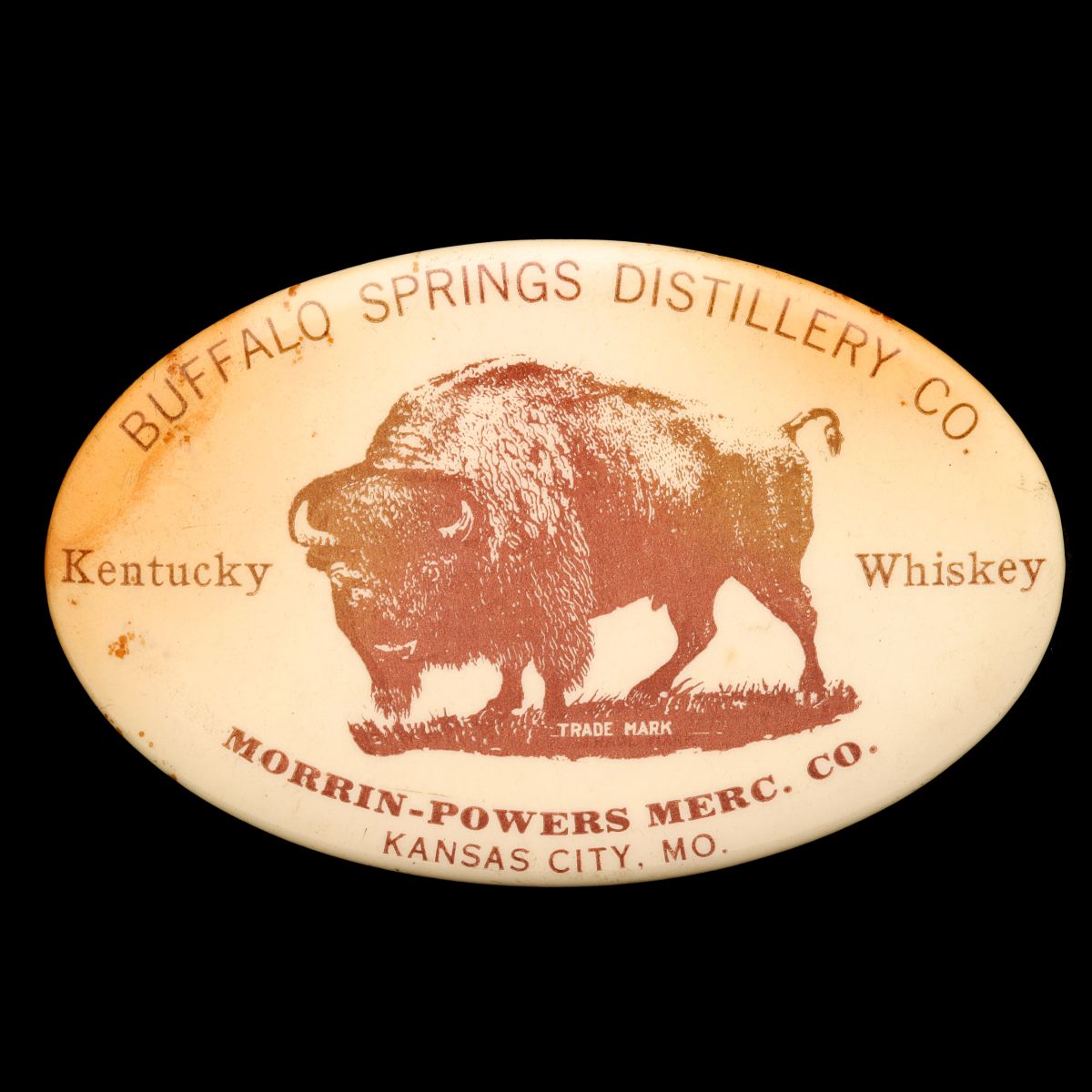 ADVERTISING FOR KANSAS CITY WHISKEY RETAILER CIRCA 1910