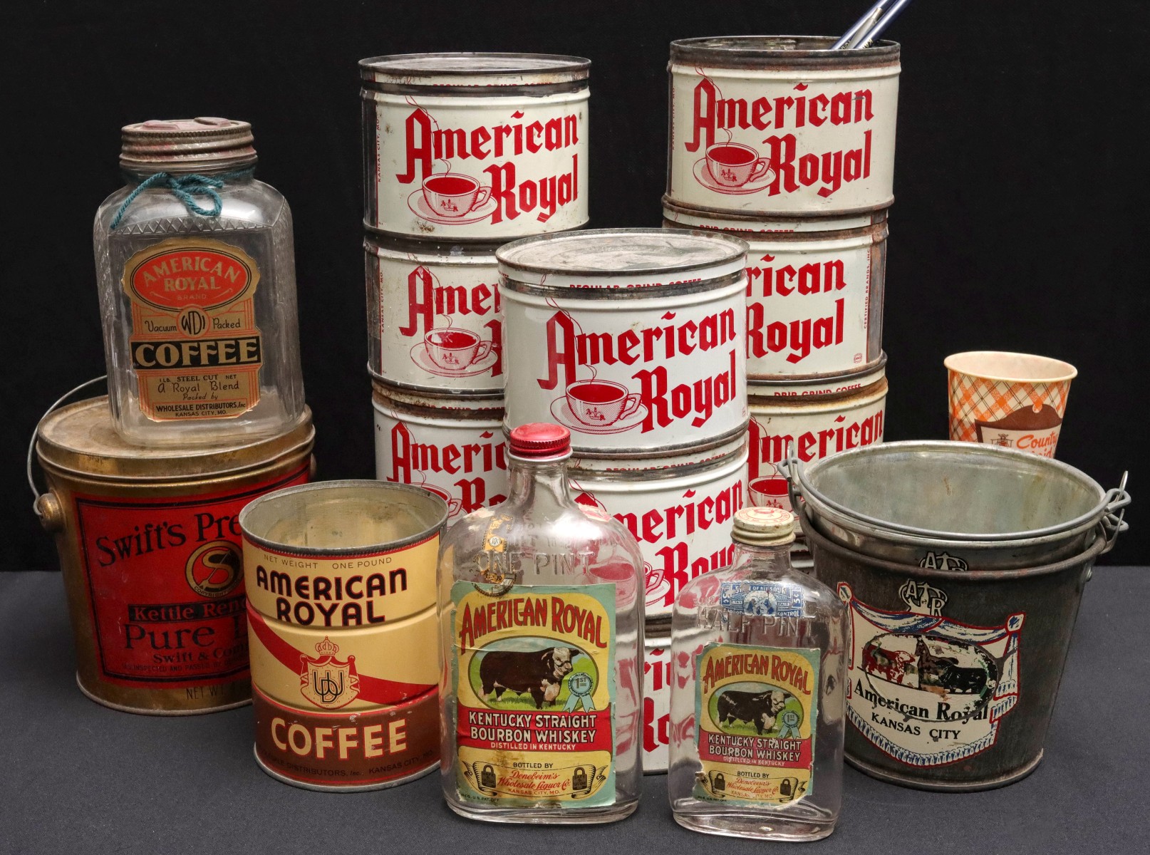 VINTAGE 'AMERICAN ROYAL' BRAND PRODUCT PACKAGING