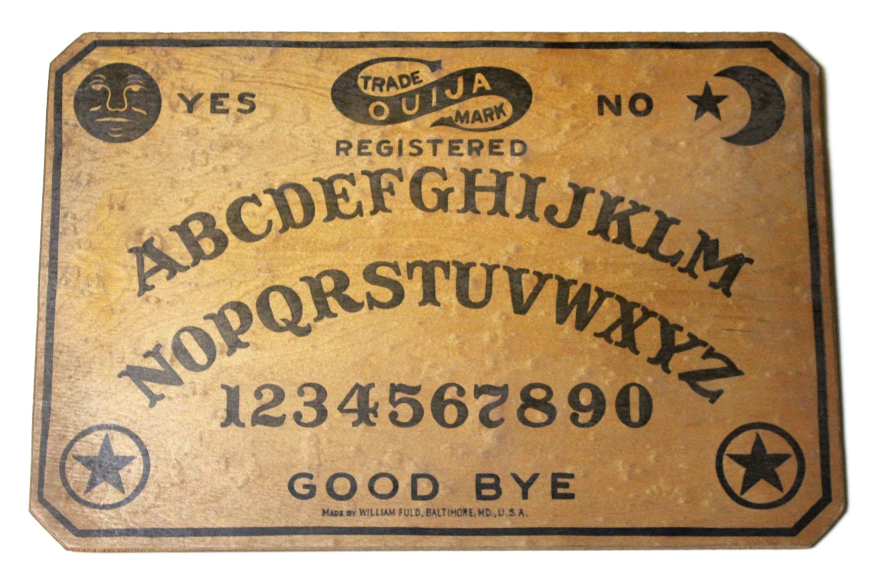 WM. FULD MYSTIFYING ORACLE OUIJA BOARD GAME CIRCA 1930s