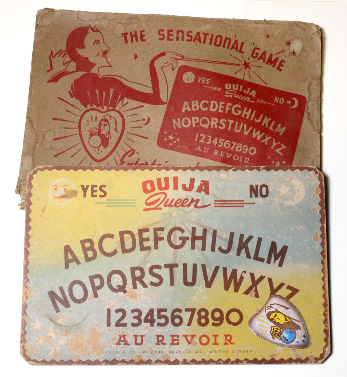 AMERICAN NOVELTY CO. OUIJA QUEEN CIRCA 1940s W/BOX