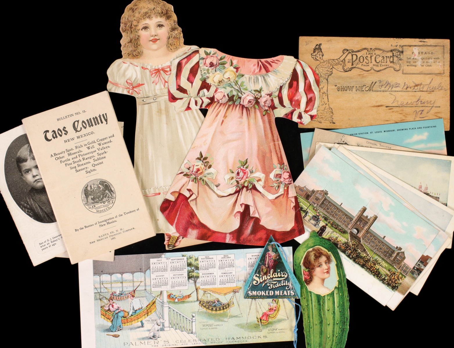 A COLLECTION OF 1904 WORLD'S FAIR PAPER EPHEMERA