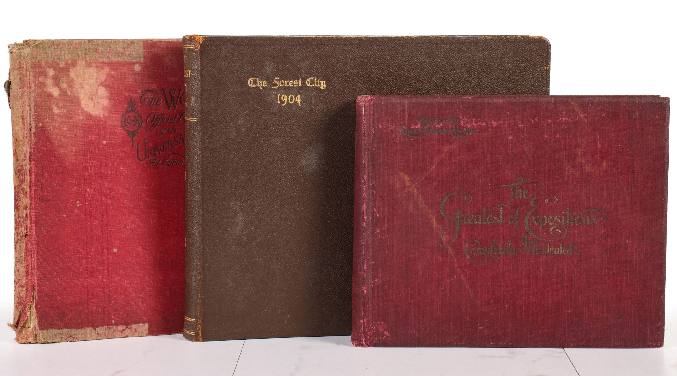 1904 WORLD'S FAIR PHOTO BOOKS INCL. NUMBERED EDITION