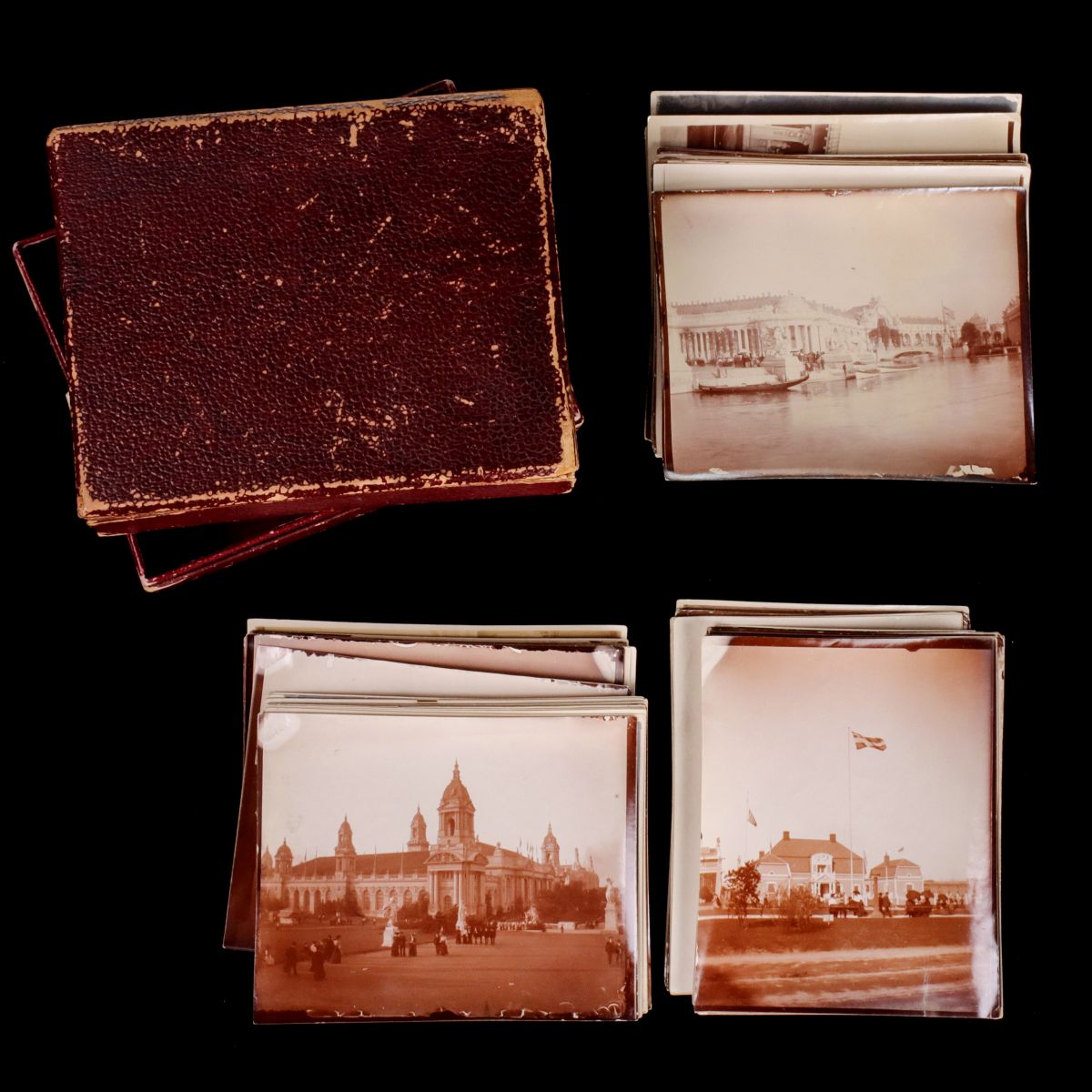 ORIGINAL EMULSION PHOTOS OF THE 1904 WORLD'S FAIR