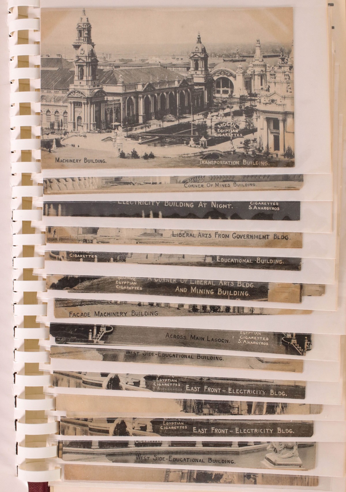 A COLLECTION OF 1904 WORLD'S FAIR SOUVENIR POSTCARDS