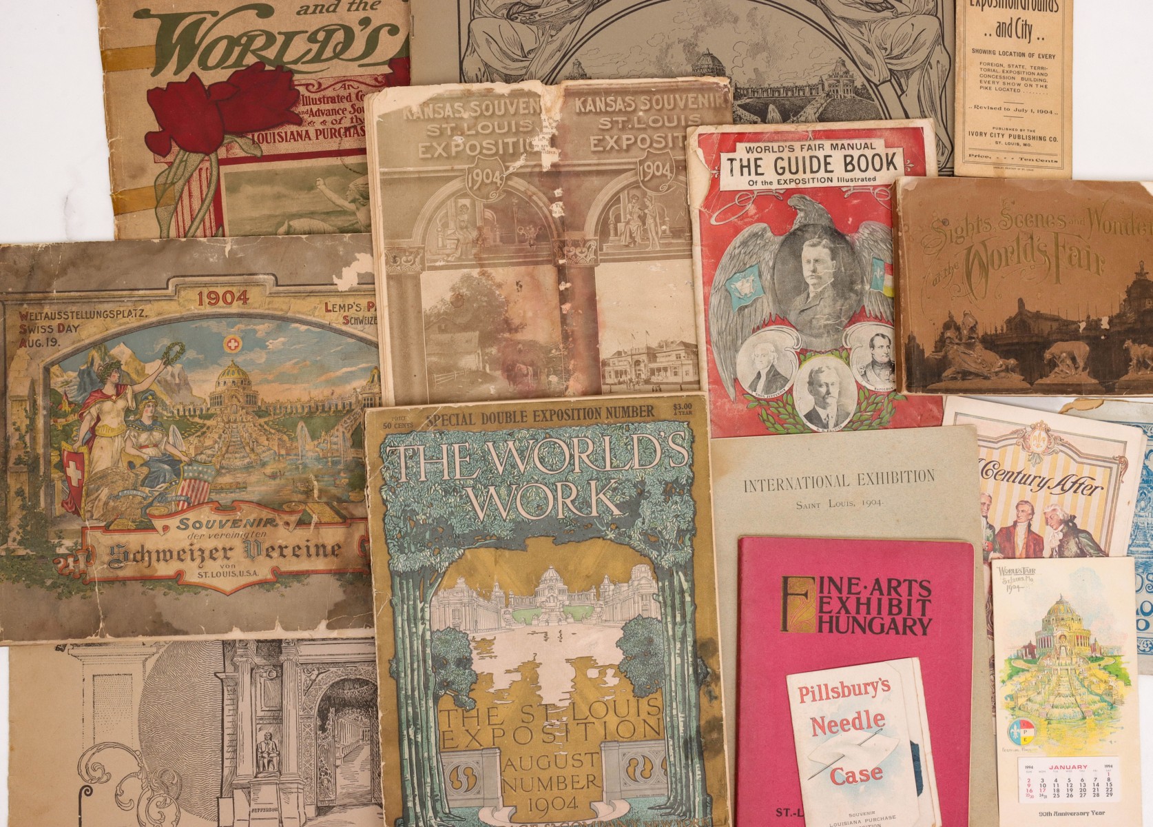 A COLLECTION OF 1904 WORLD'S FAIR PAPER EPHEMERA