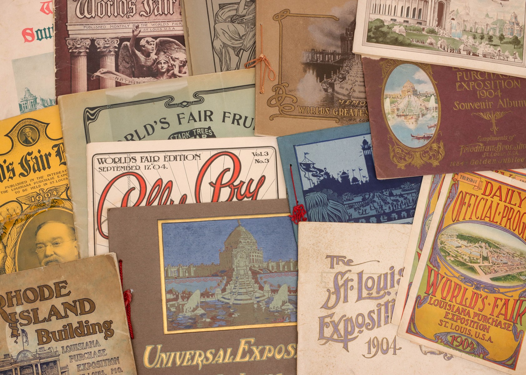 A COLLECTION OF 1904 WORLD'S FAIR PAPER EPHEMERA