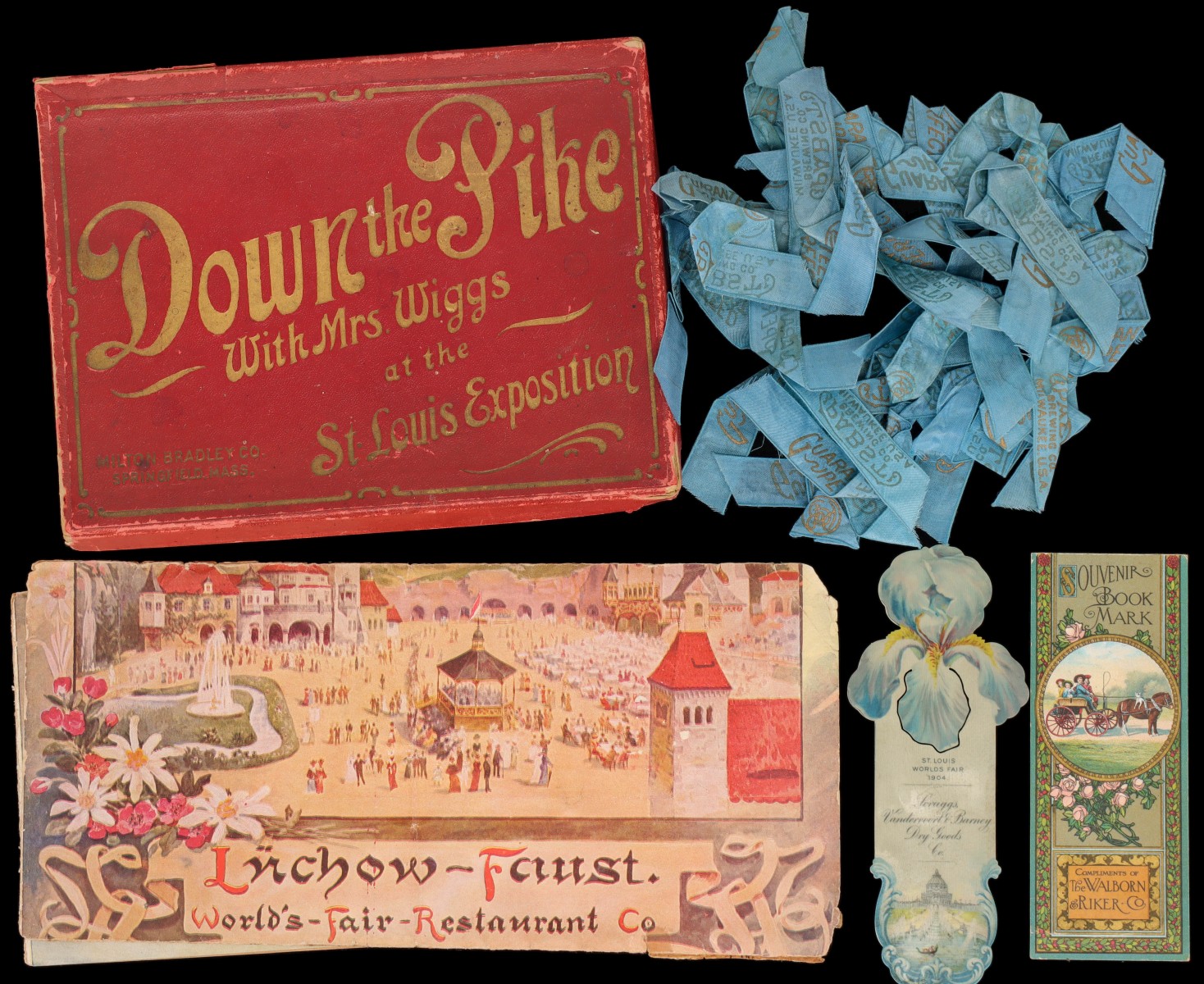 A 1904 WORLD'S FAIR SOUVENIR ADVERTISING & GAME