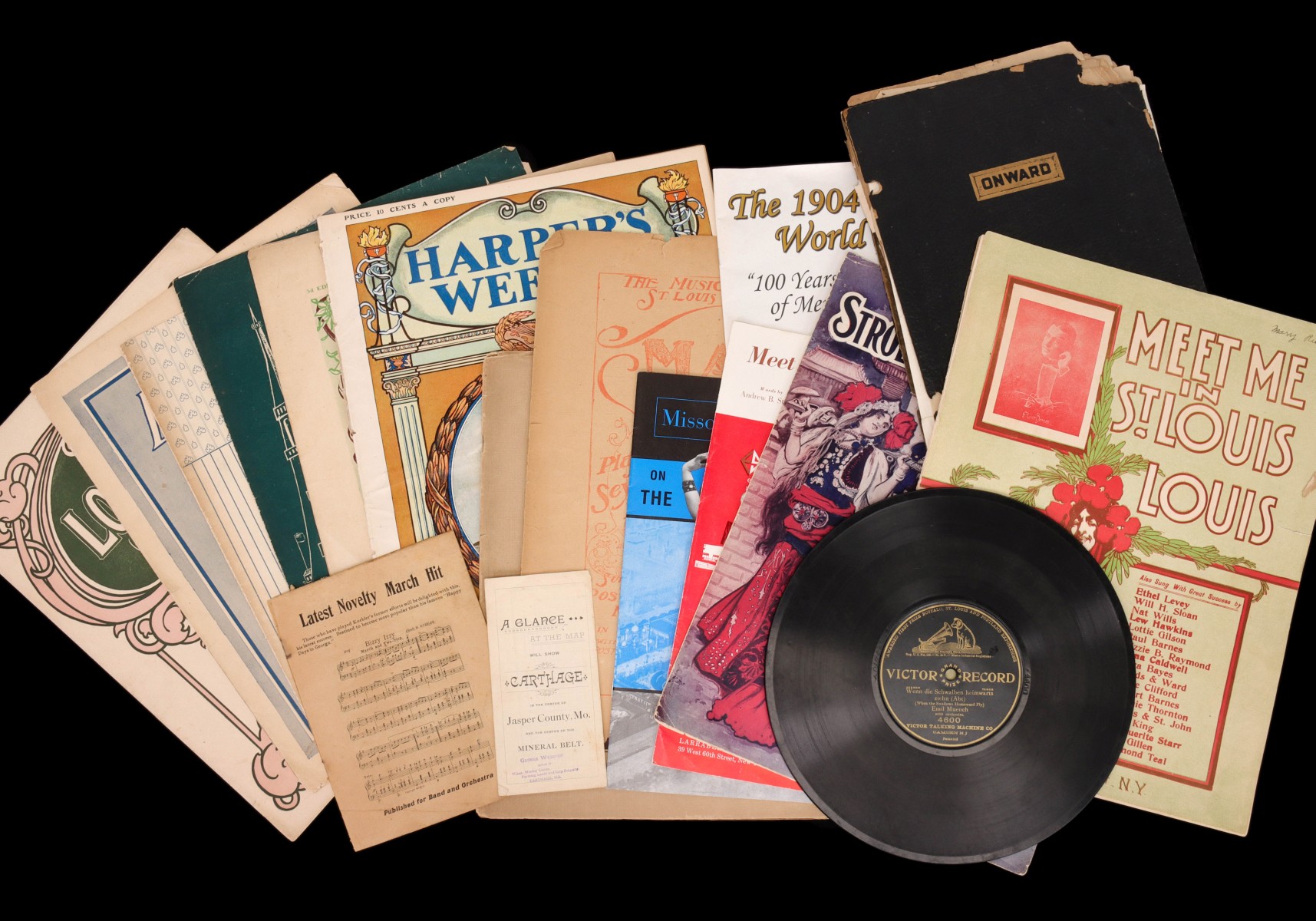 A COLLECTION OF 1904 WORLD'S FAIR SHEET MUSIC