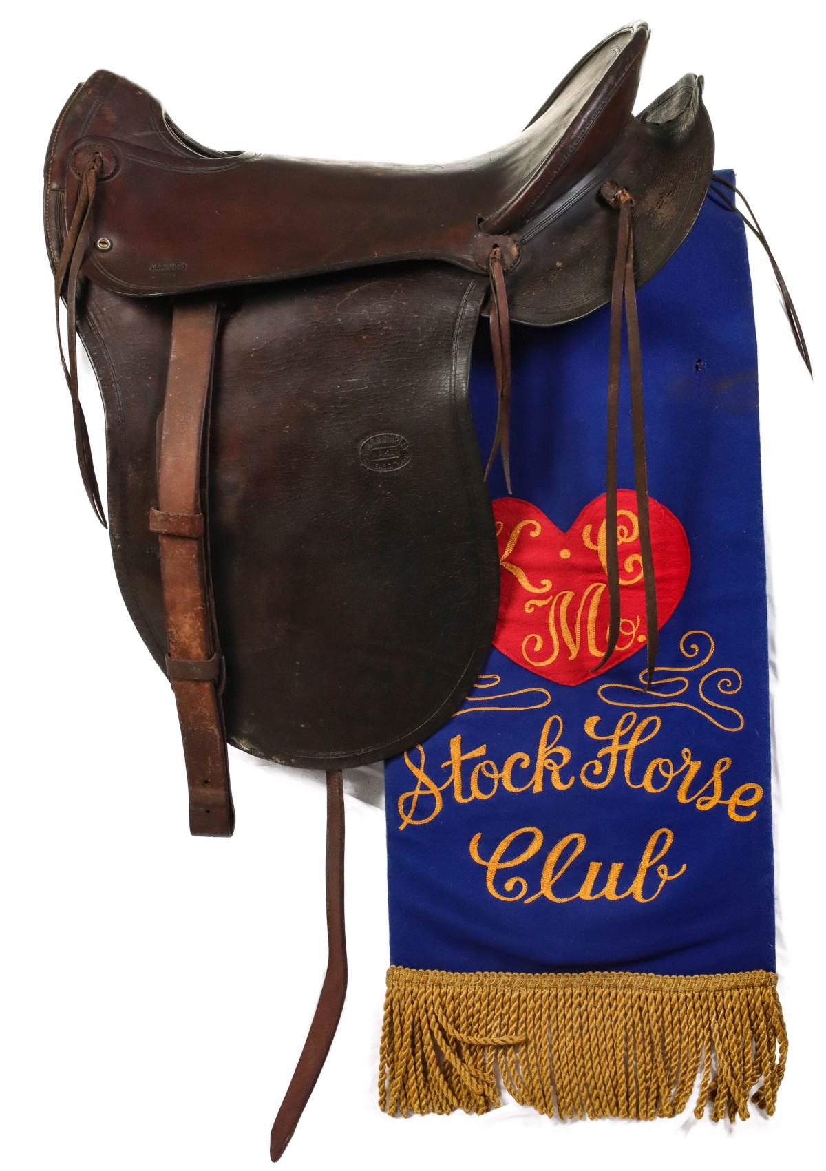 SHIPLEY'S FAMOUS STOCK YARDS SADDLE NUMBER 60