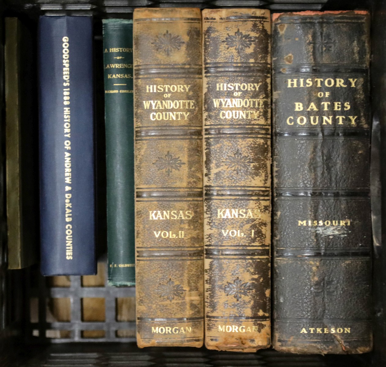 MO AND KS COUNTY HISTORIES SUBJECT MATTER BOOK LOT