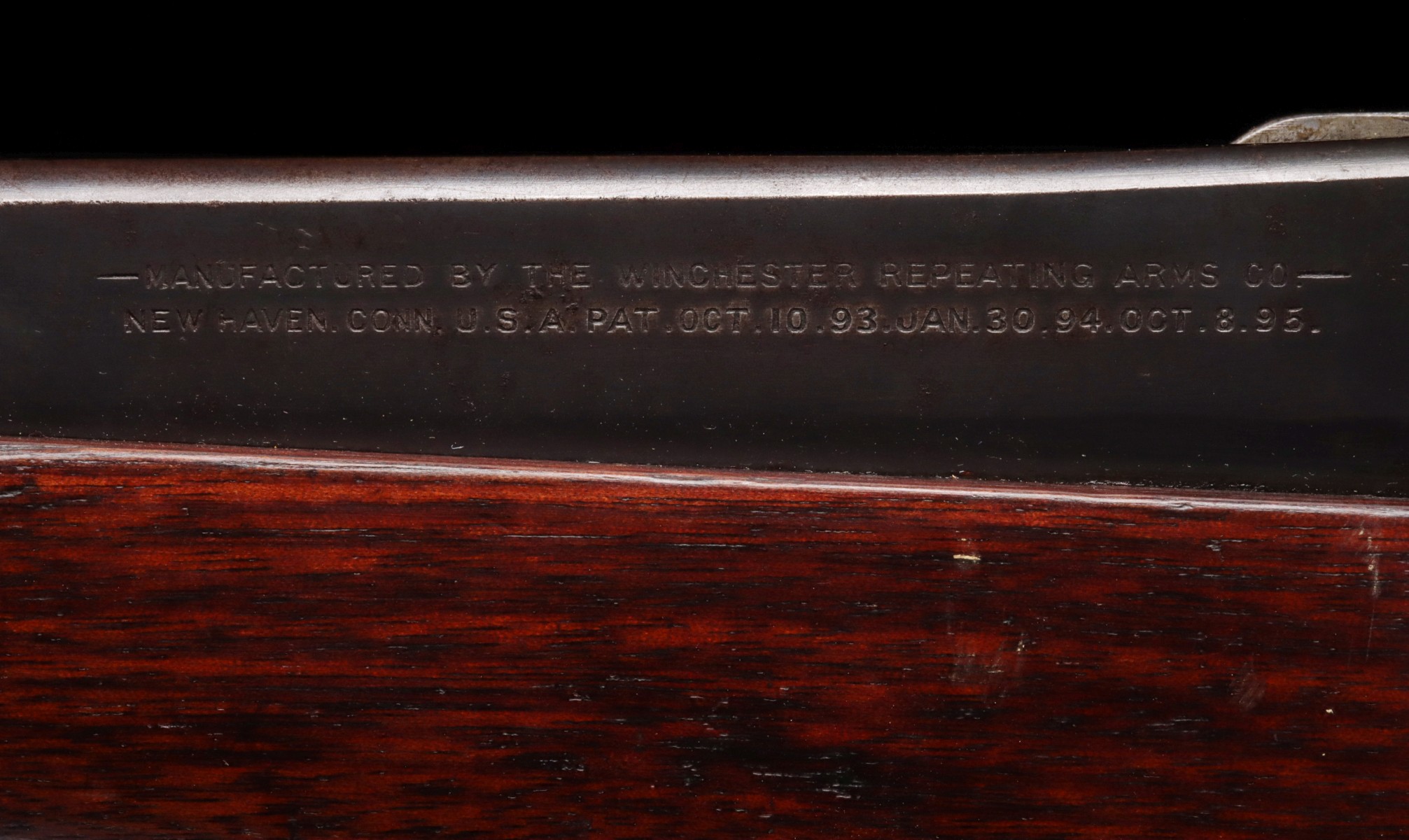 A SCARCE WINCHESTER 6MM M1895 LEE NAVY RIFLE