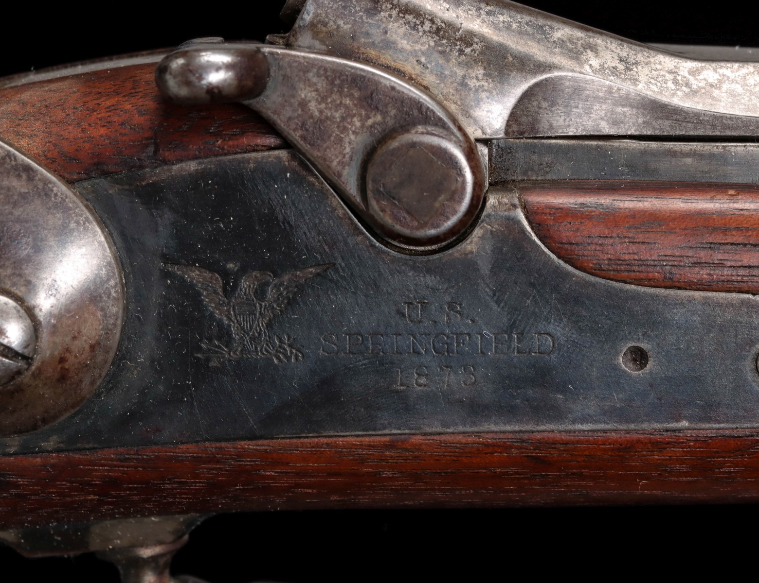 US SPRINGFIELD 45-70 MODEL 1873 TRAPDOOR RIFLE