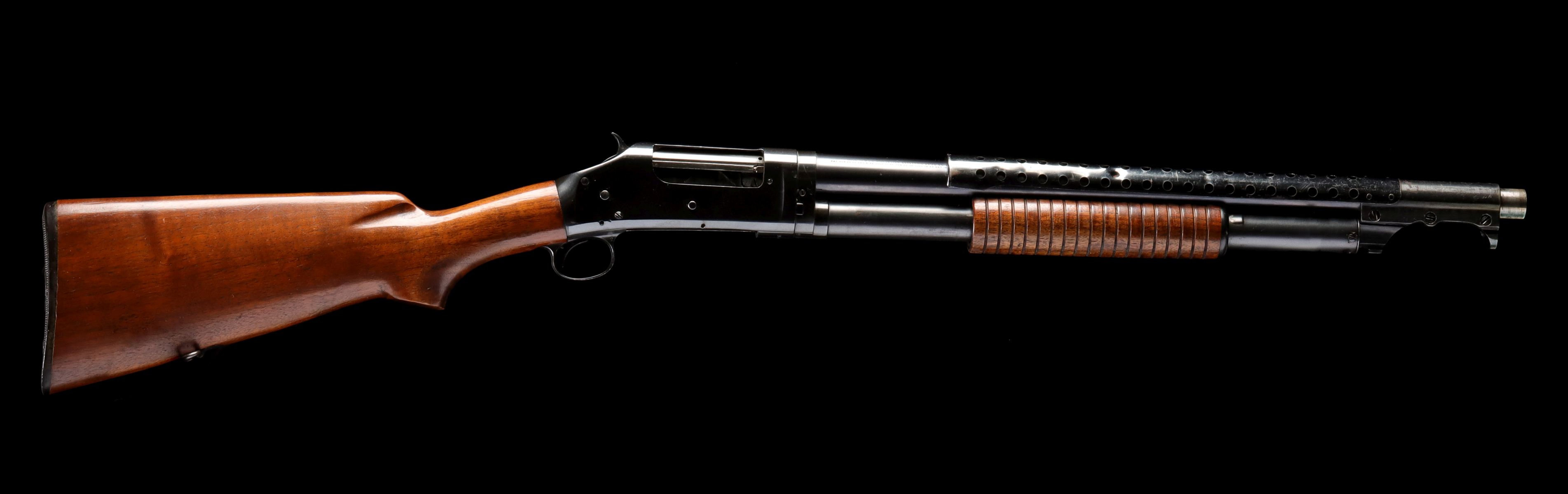 WINCHESTER 12GA M1897 PUMP SHOTGUN WITH MILITARY MARKS