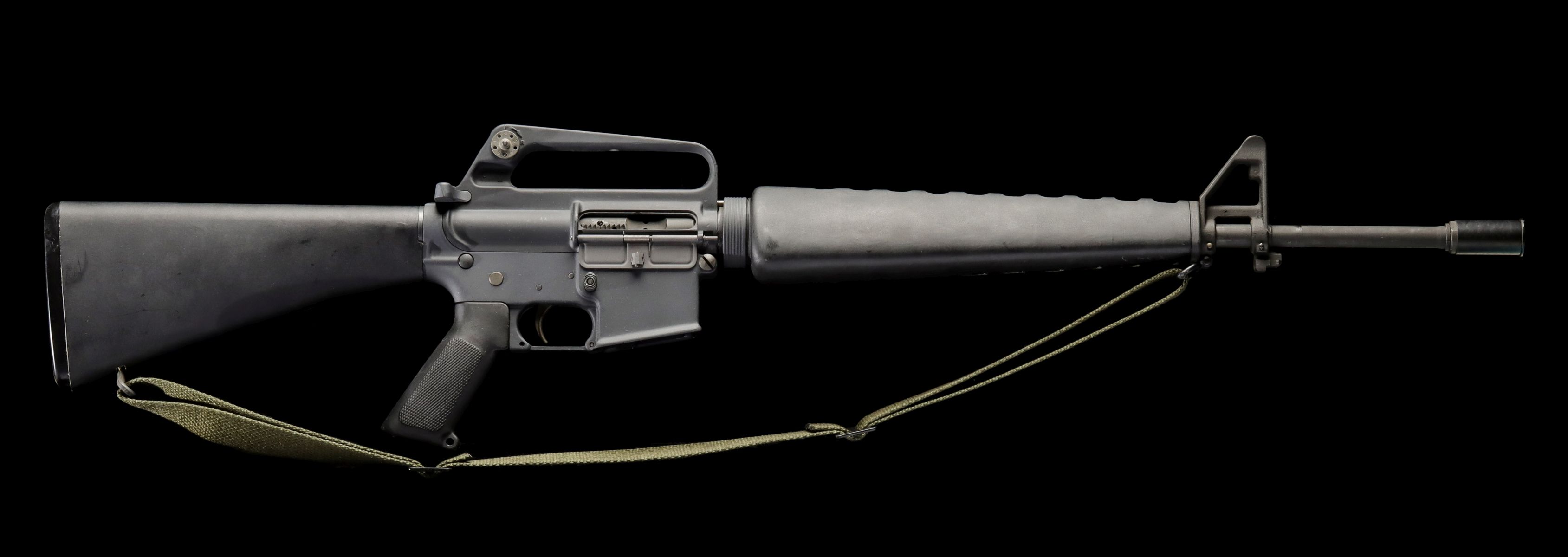 A COLT .223CAL PRE-BAN AR-15 SP1 SPORTER SEMI-AUTO