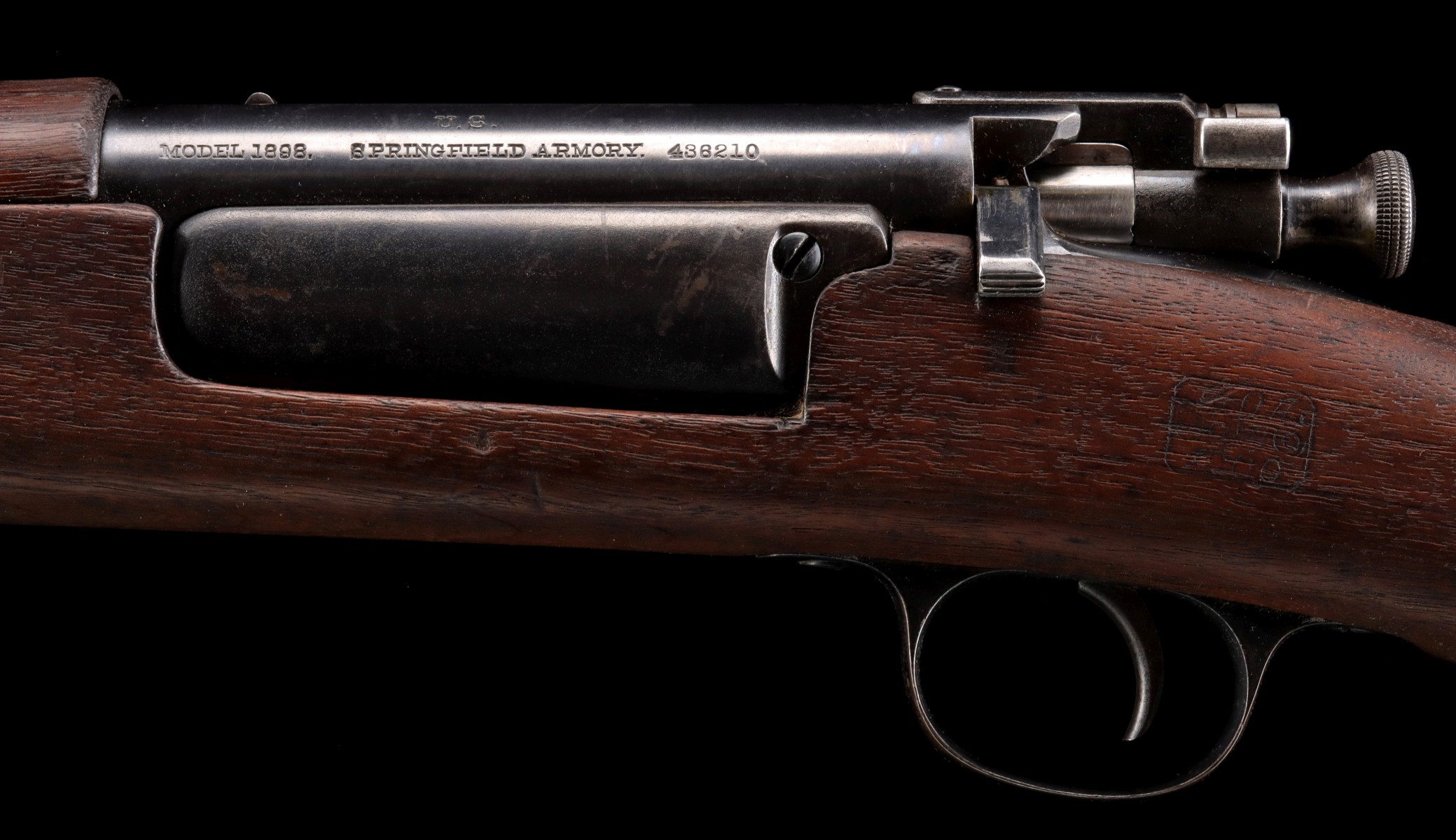 US SPRINGFIELD 30-40 M1898 BOLT-ACTION RIFLE