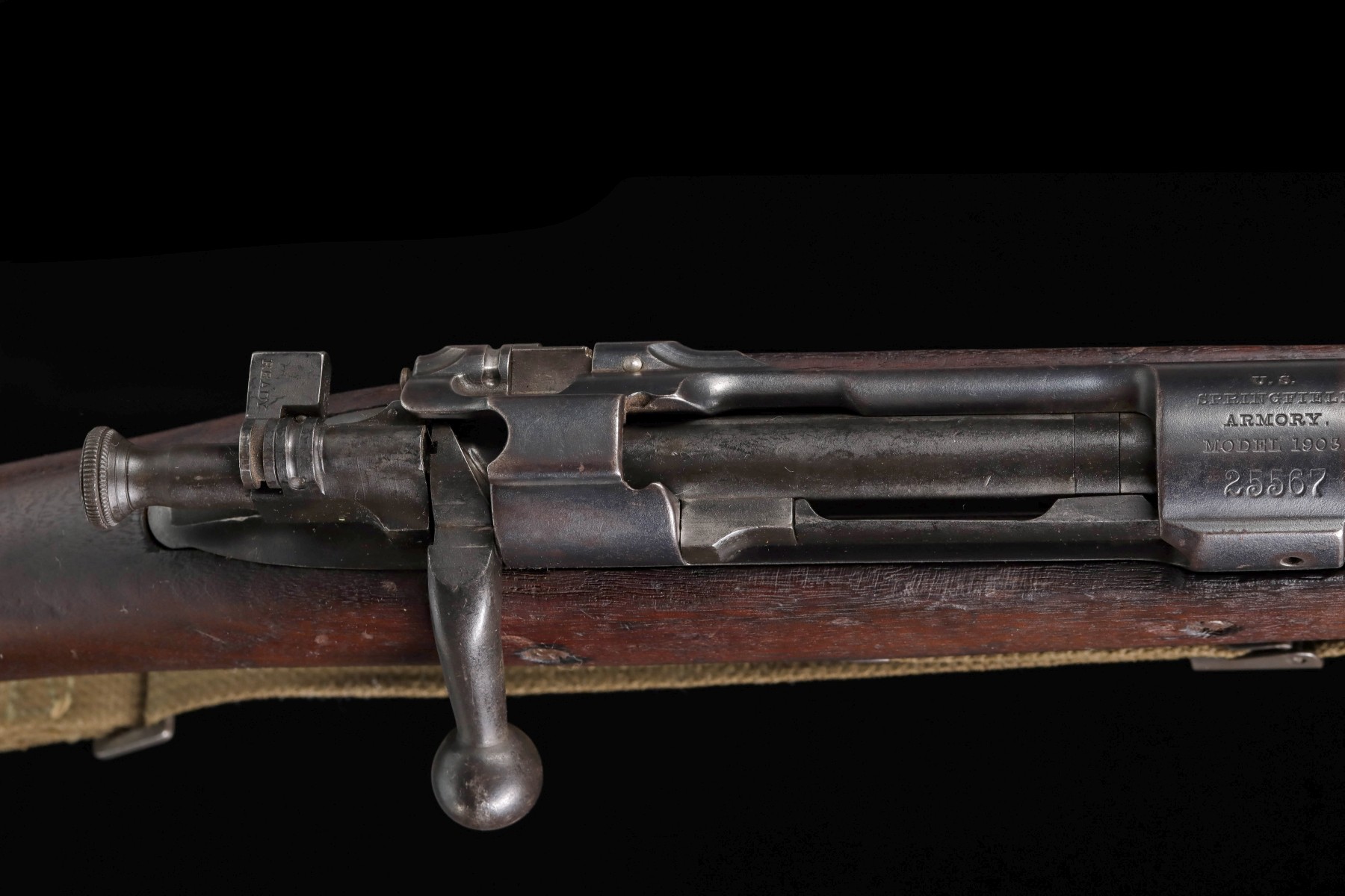 SPRINGFIELD .3o-06 M1903 BOLT-ACTION RIFLE