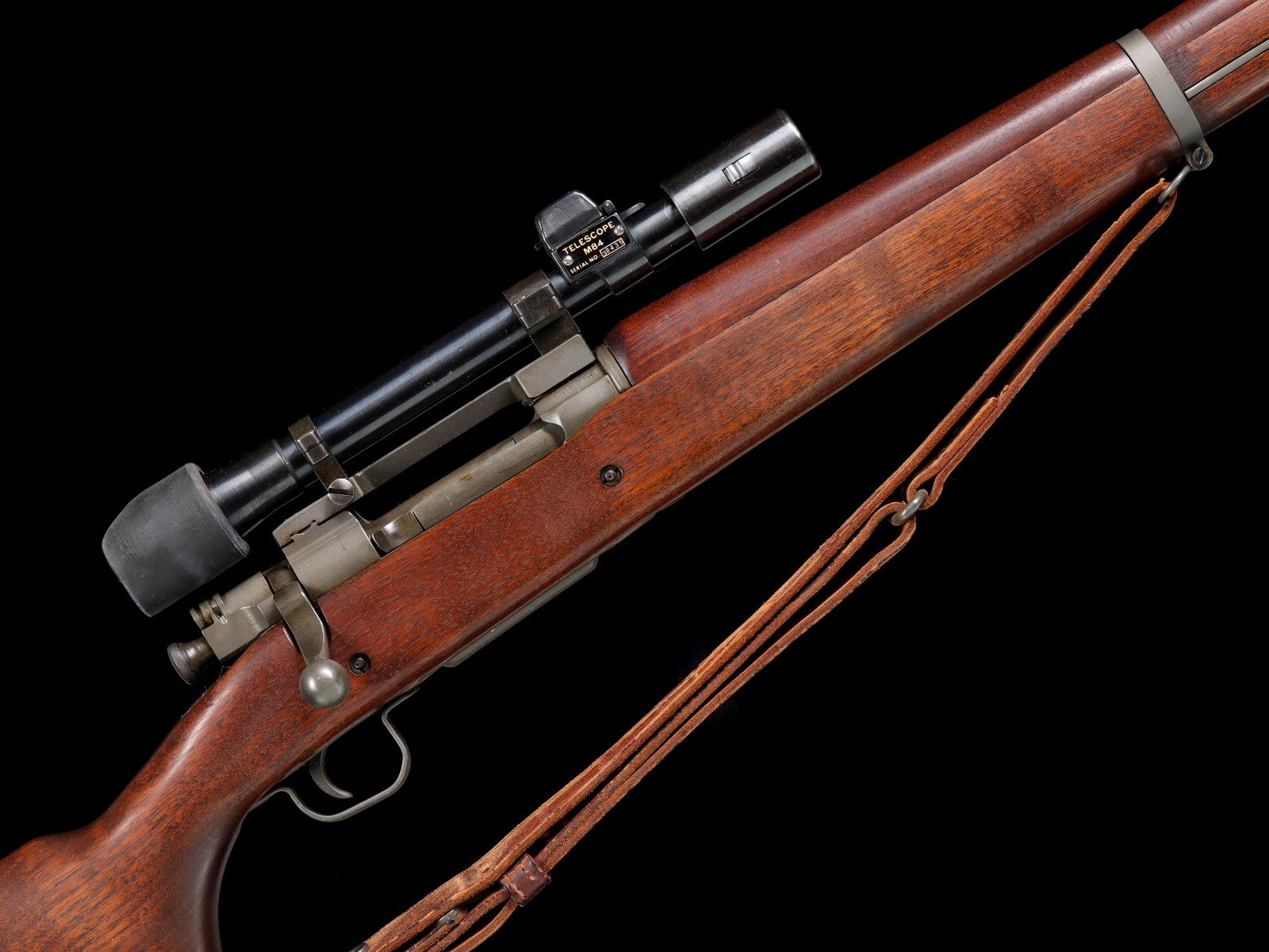 FINE REMINGTON .30CAL M1903-A3 BOLT ACTION SNIPER RIFLE