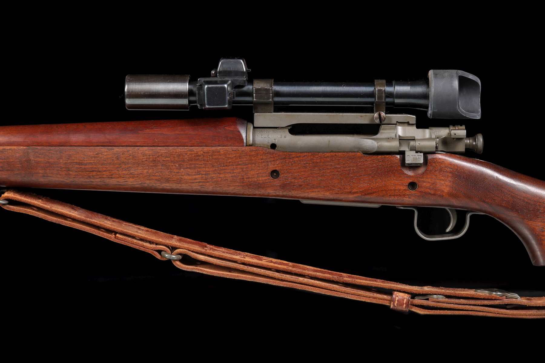 FINE REMINGTON .30CAL M1903-A3 BOLT ACTION SNIPER RIFLE