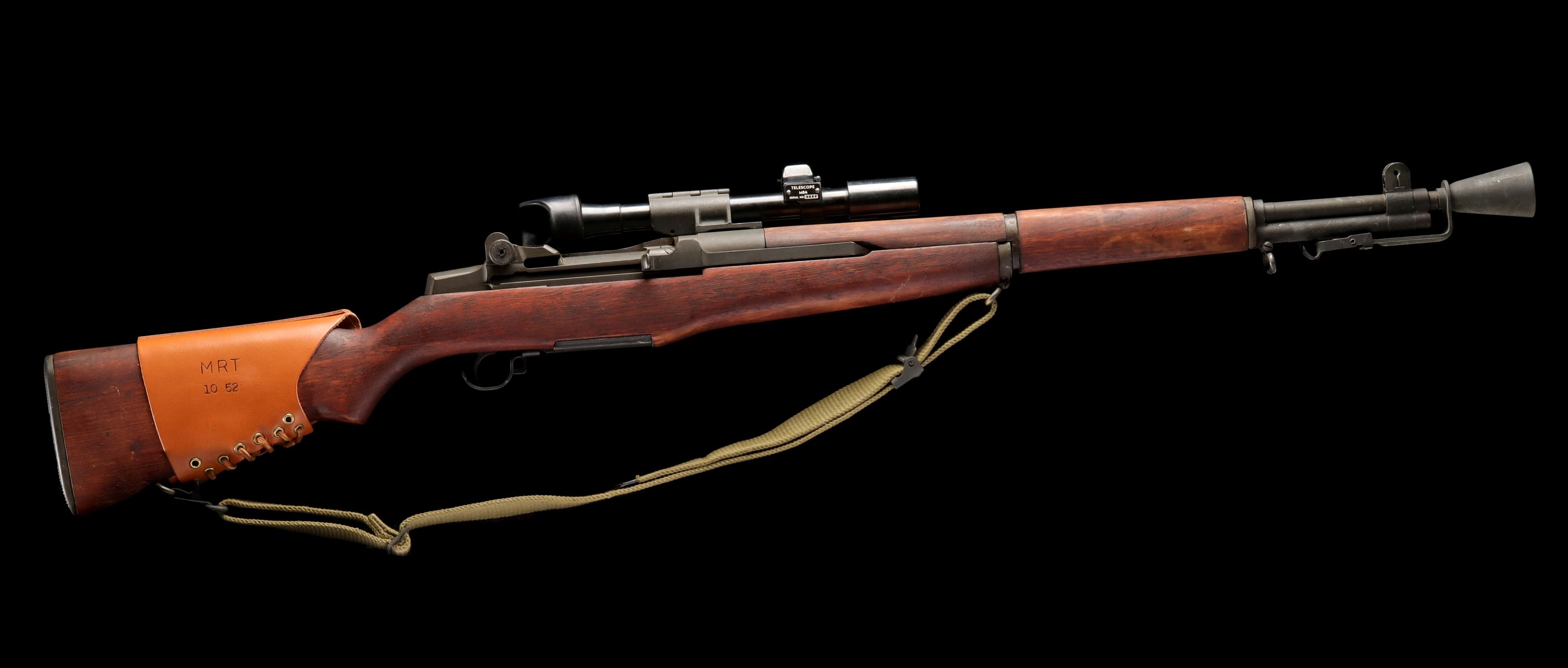 U.S. SPRINGFIELD .30CAL M1 GARAND M1D SNIPER RIFLE