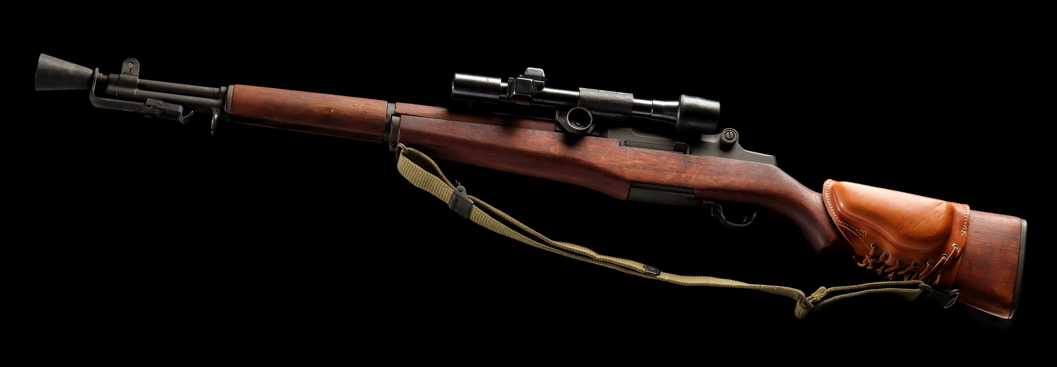 U.S. SPRINGFIELD .30CAL M1 GARAND M1D SNIPER RIFLE