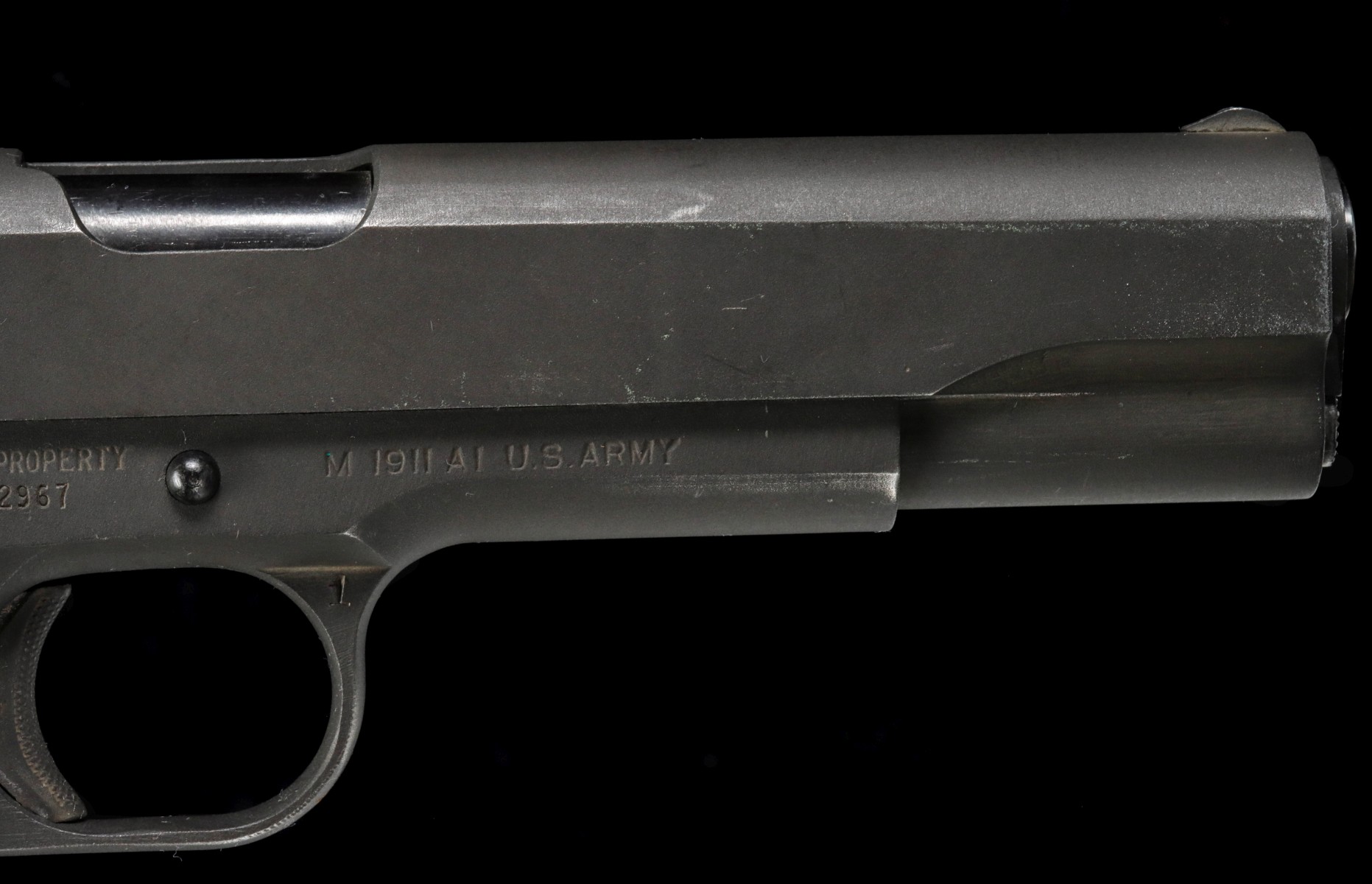 WWII US ARMY ITHACA 45 ACP M1911A1 SEMI-AUTO PISTOL