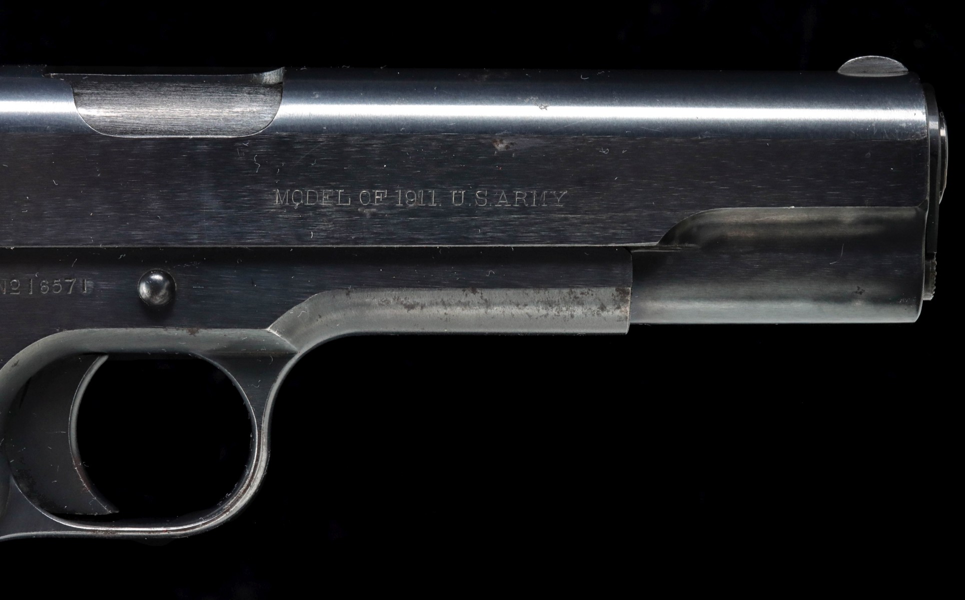 A 1912 COLT 45ACP M1911 SEMI-AUTO PISTOL US PROPERTY