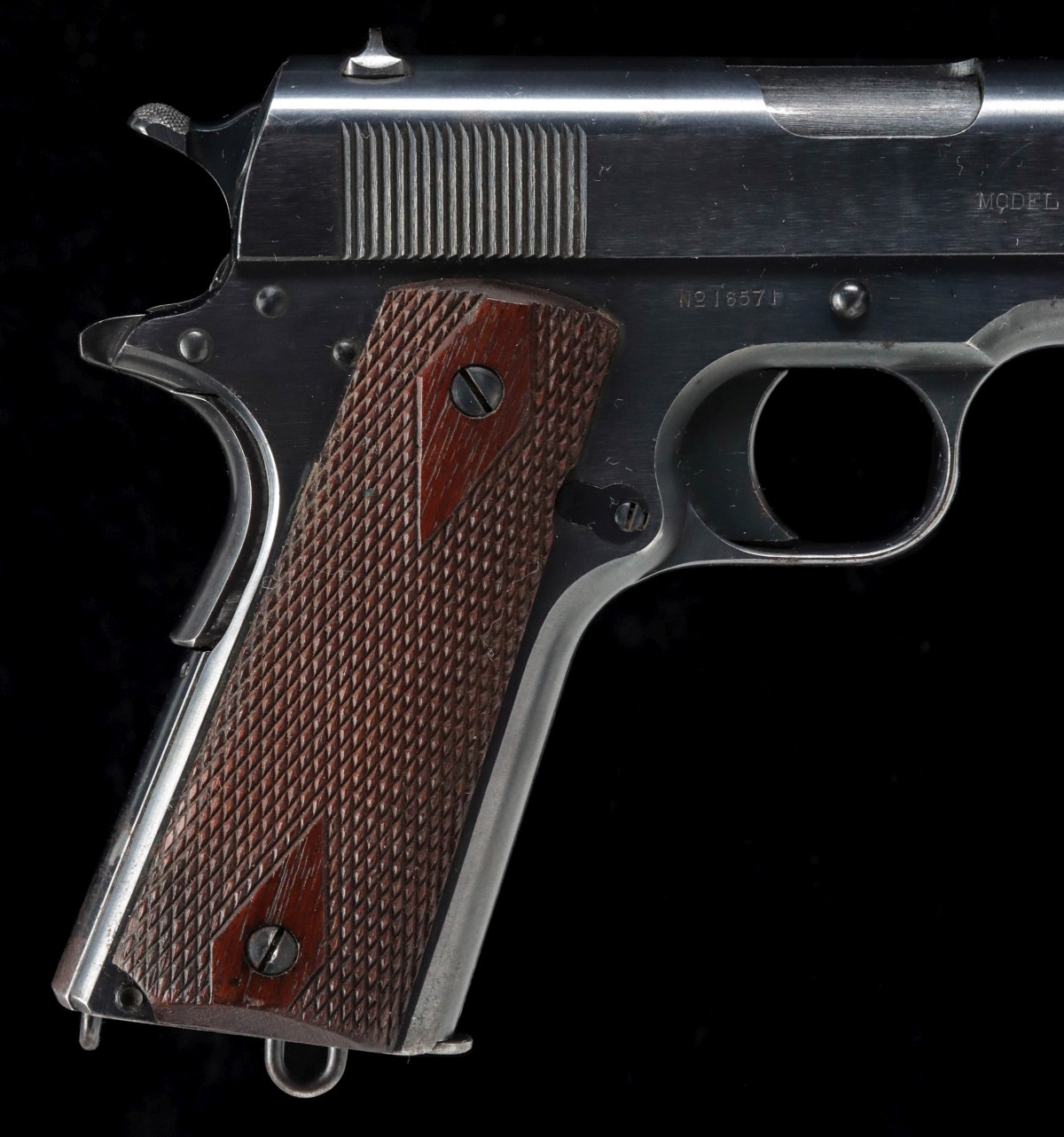 A 1912 COLT 45ACP M1911 SEMI-AUTO PISTOL US PROPERTY