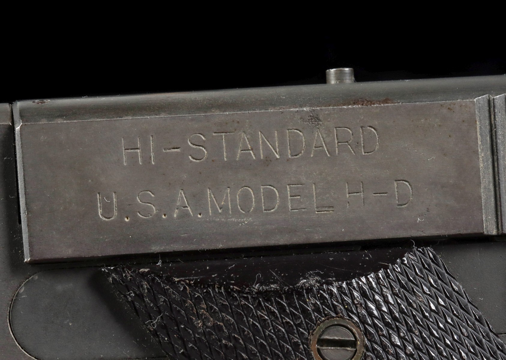 HI-STANDARD .22 MODEL H-D SEMI-AUTO PISTOL US PROPERTY