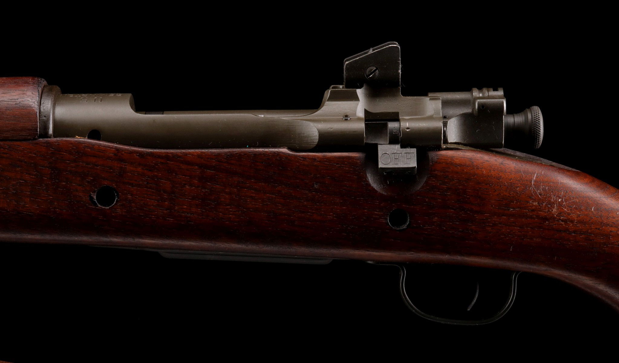 A FINE REMINGTON 30-06 M1903-A3 BOLT ACTION RIFLE.