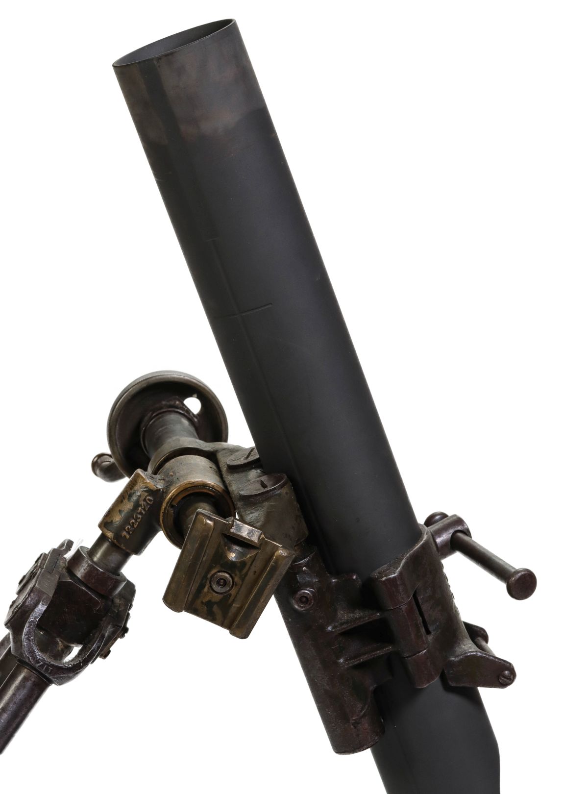 DEMILLED BRANDT M5 60MM MORTAR WITH MOUNT AND SIGHT