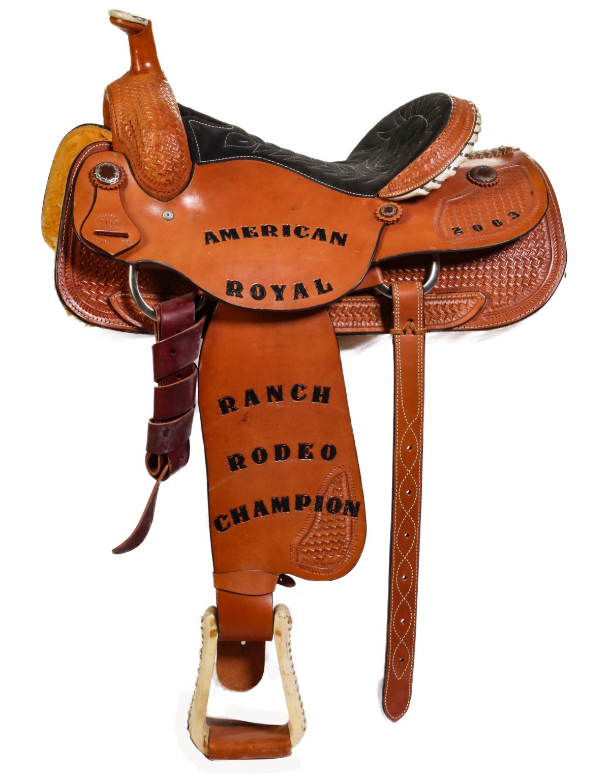 A CORRIENTE AMERICAN ROYAL 2003 CHAMPION SADDLE