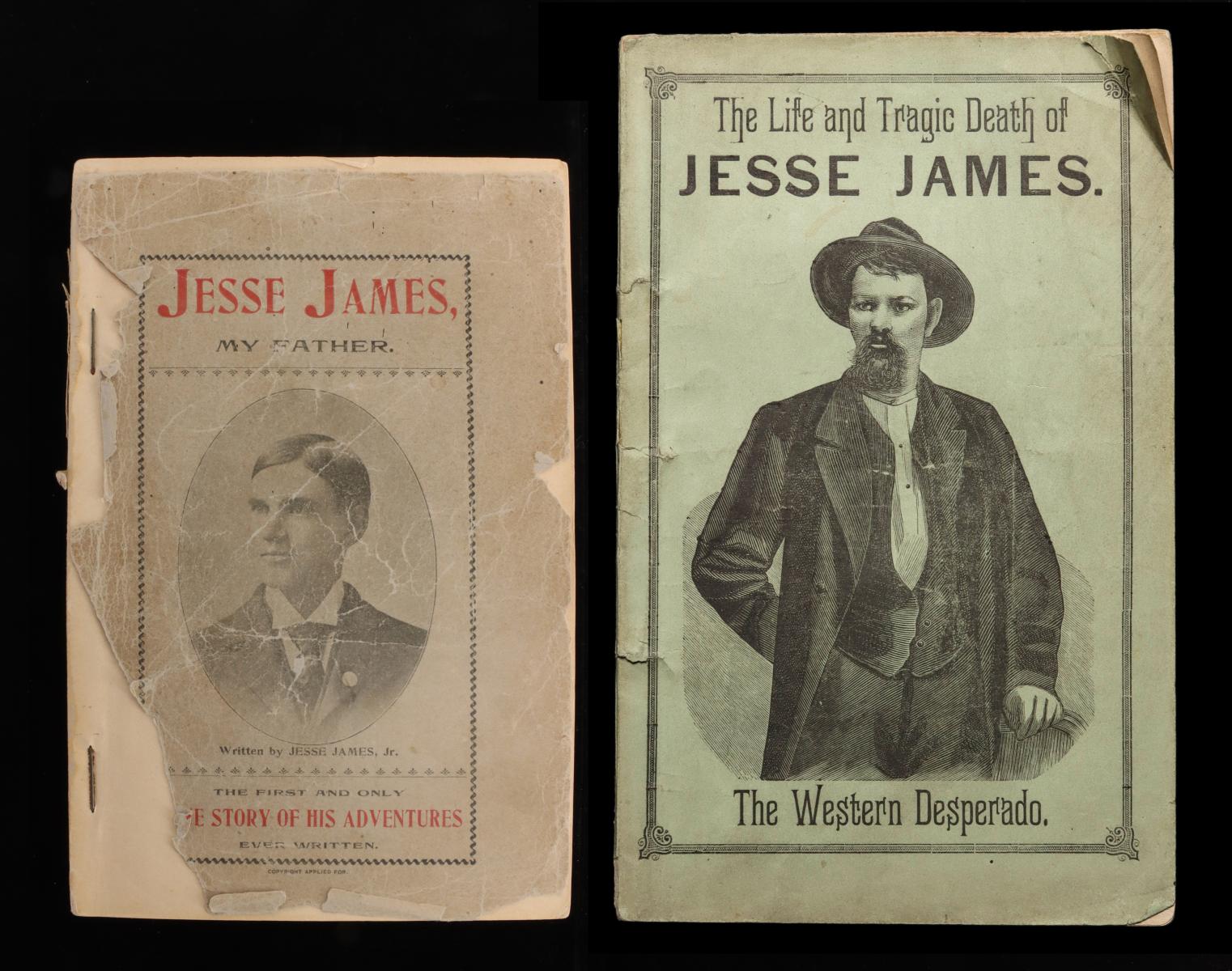 TWO 19TH CENTURY BIOGRAPHIES OF JESSE JAMES