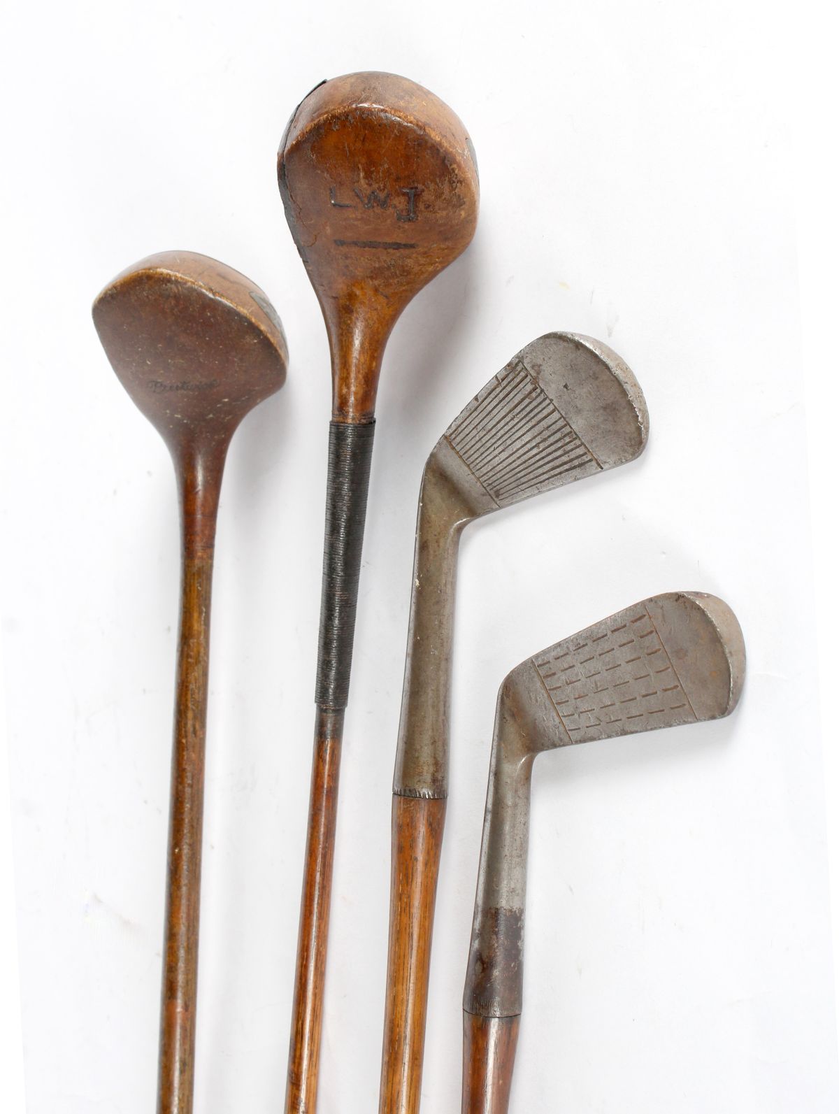 THE DICK MINDLIN GOLF BOOK LIBRARY & WOOD SHAFT CLUBS