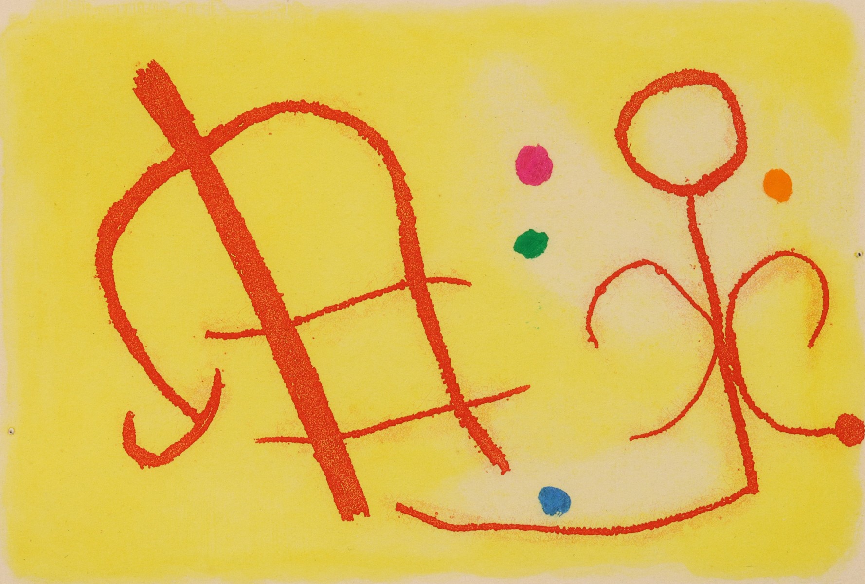 JOAN MIRO (1893-1983) PENCIL SIGNED AQUATINT 1959