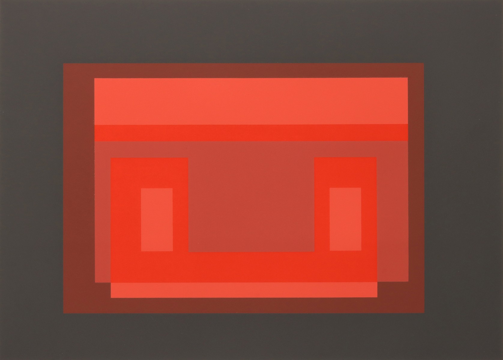 JOSEF ALBERS (1888-1976) PENCIL SIGNED SCREEN PRINT