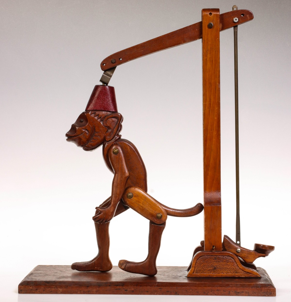 A 1930s FOLK ART TOY ATTRIBUTED TO A KANSAS INMATE