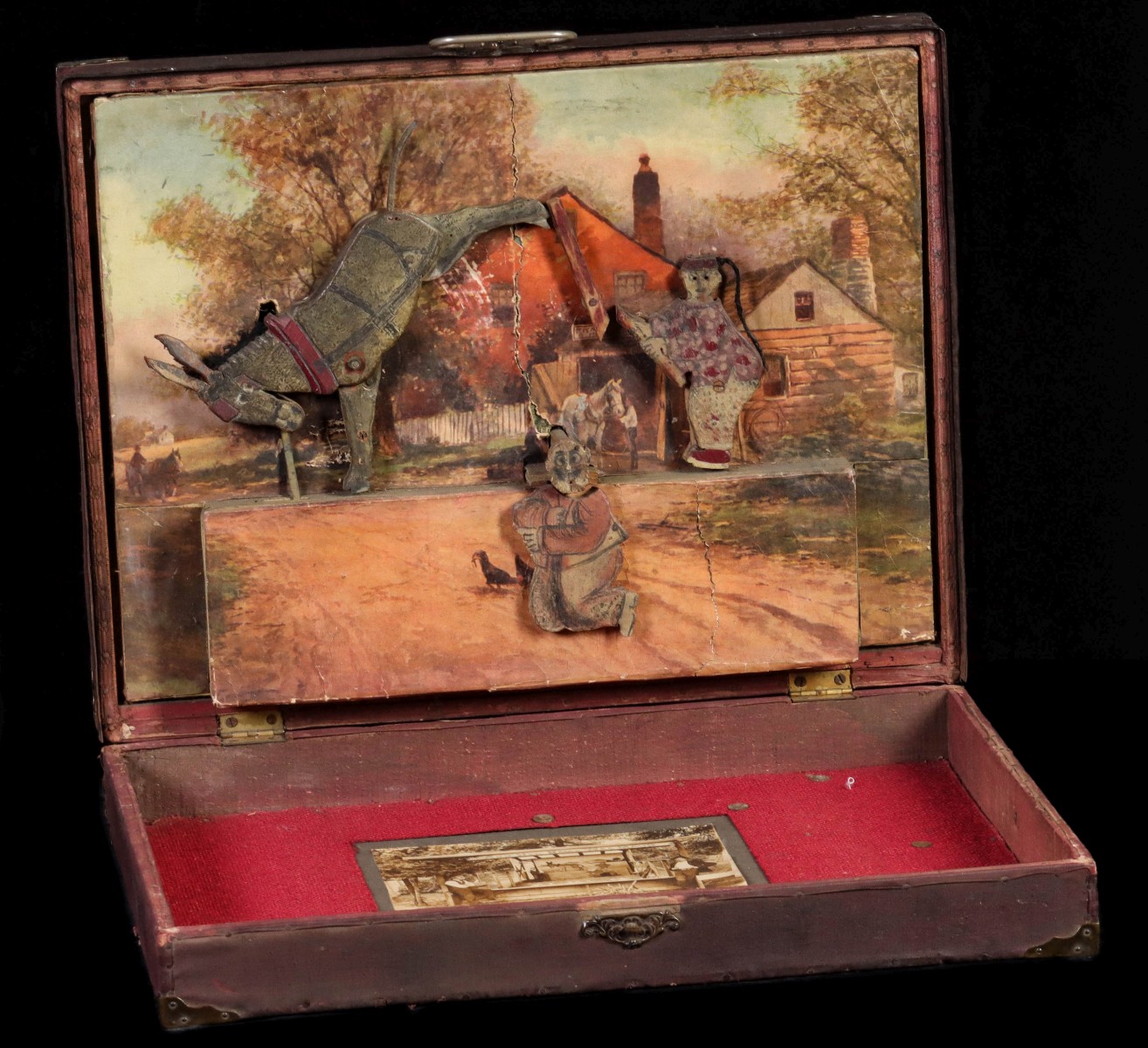 A CARNIVAL GAME MODEL OR SALESMAN'S SAMPLE CIRCA 1915