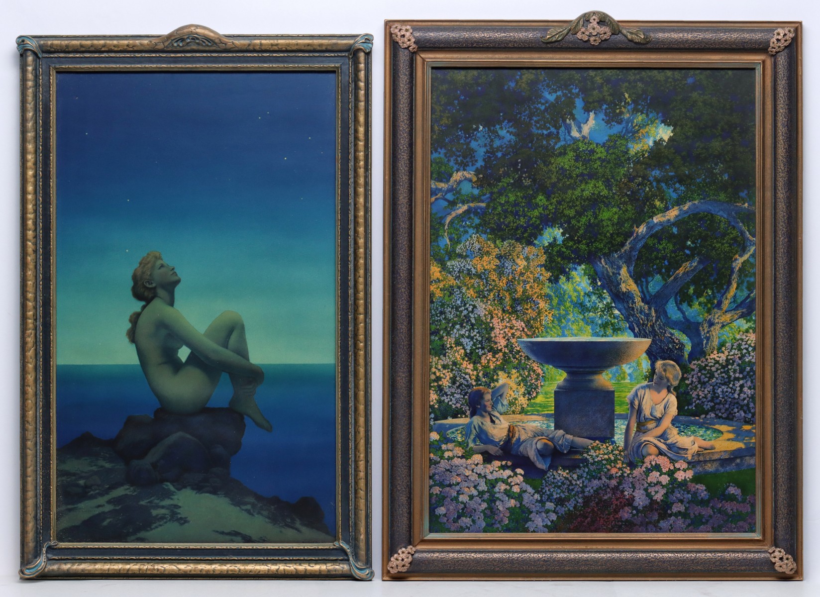 MAXFIELD PARRISH 'STARS' AND 'REVERIES' PRINTS C. 1927