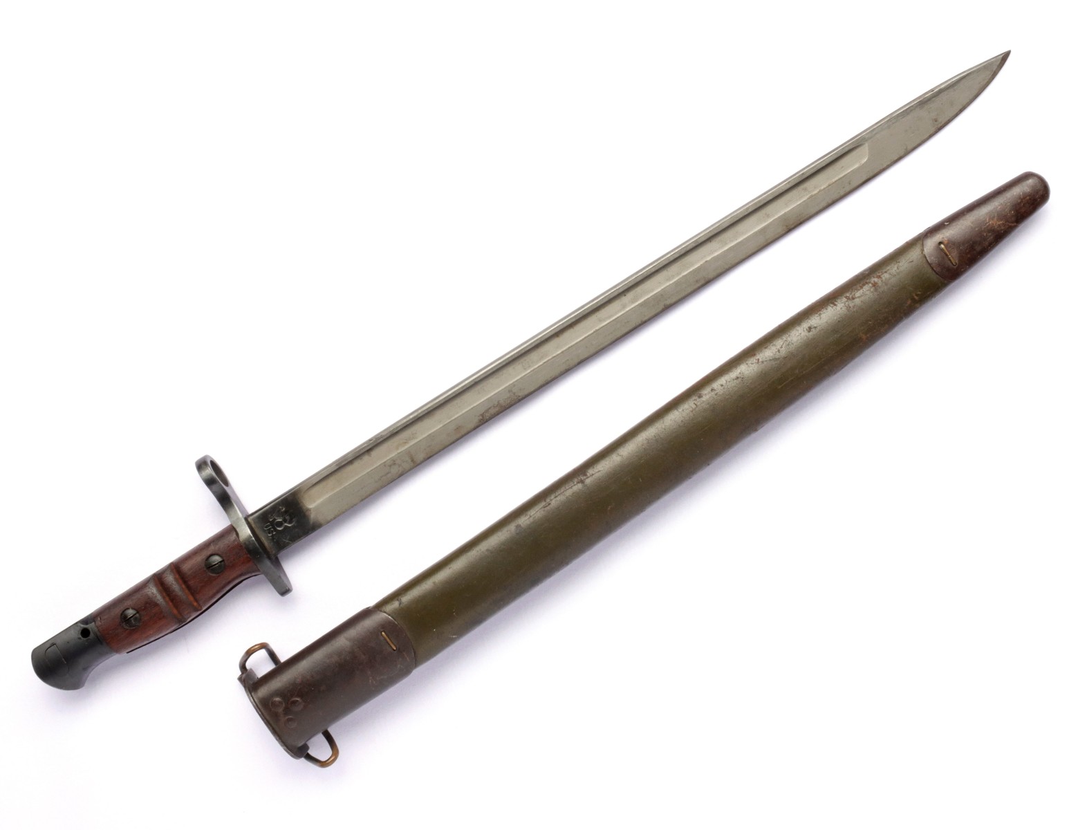 WWI US ARMY M1917 REMINGTON SWORD BAYONET