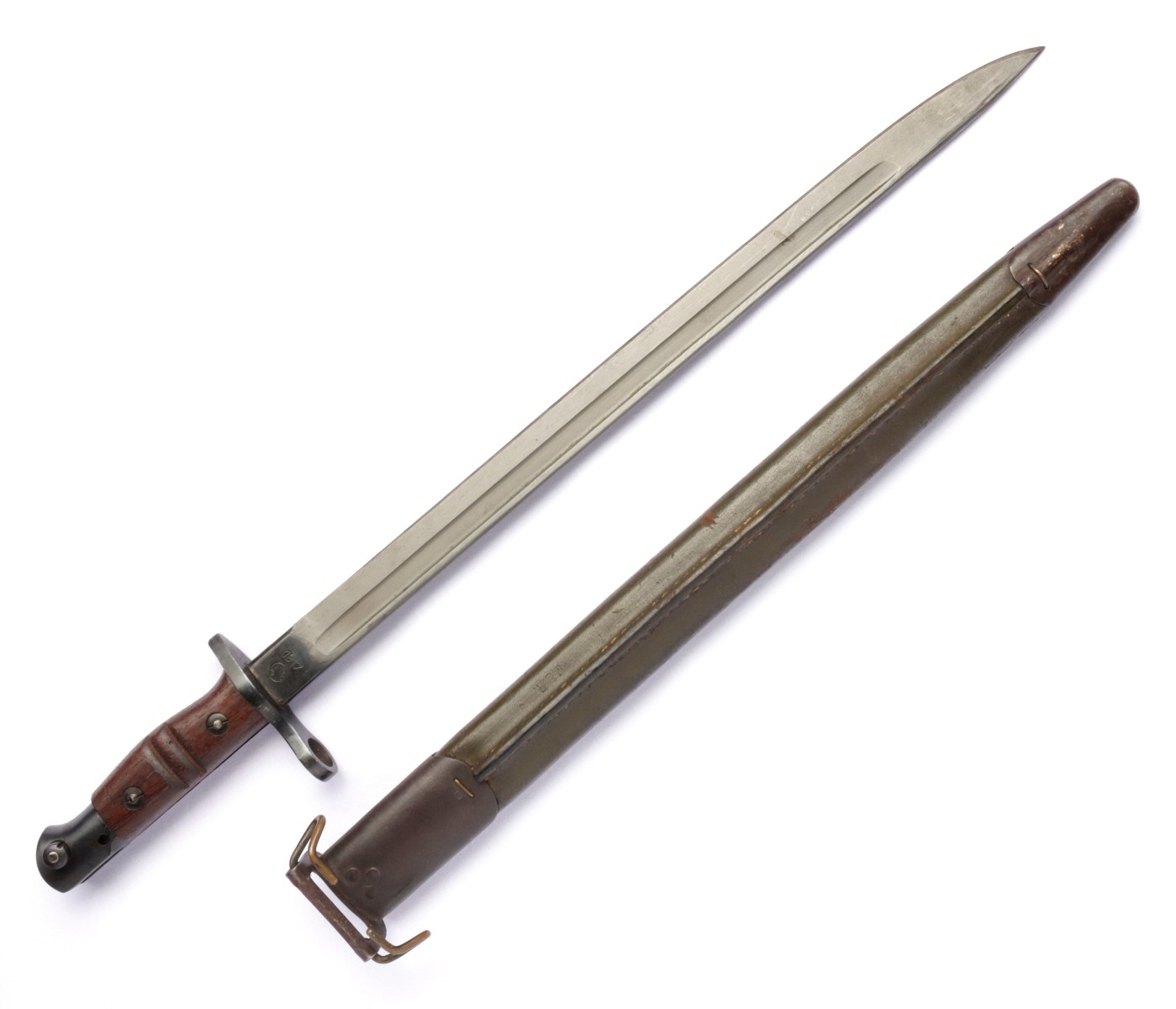 WWI US ARMY M1917 REMINGTON SWORD BAYONET