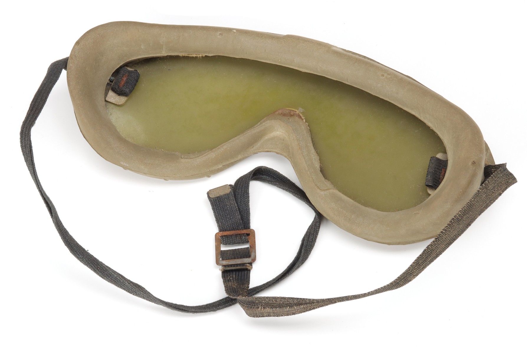 US ARMY TANKER HELMET, GOGGLES AND MASK GROUPING